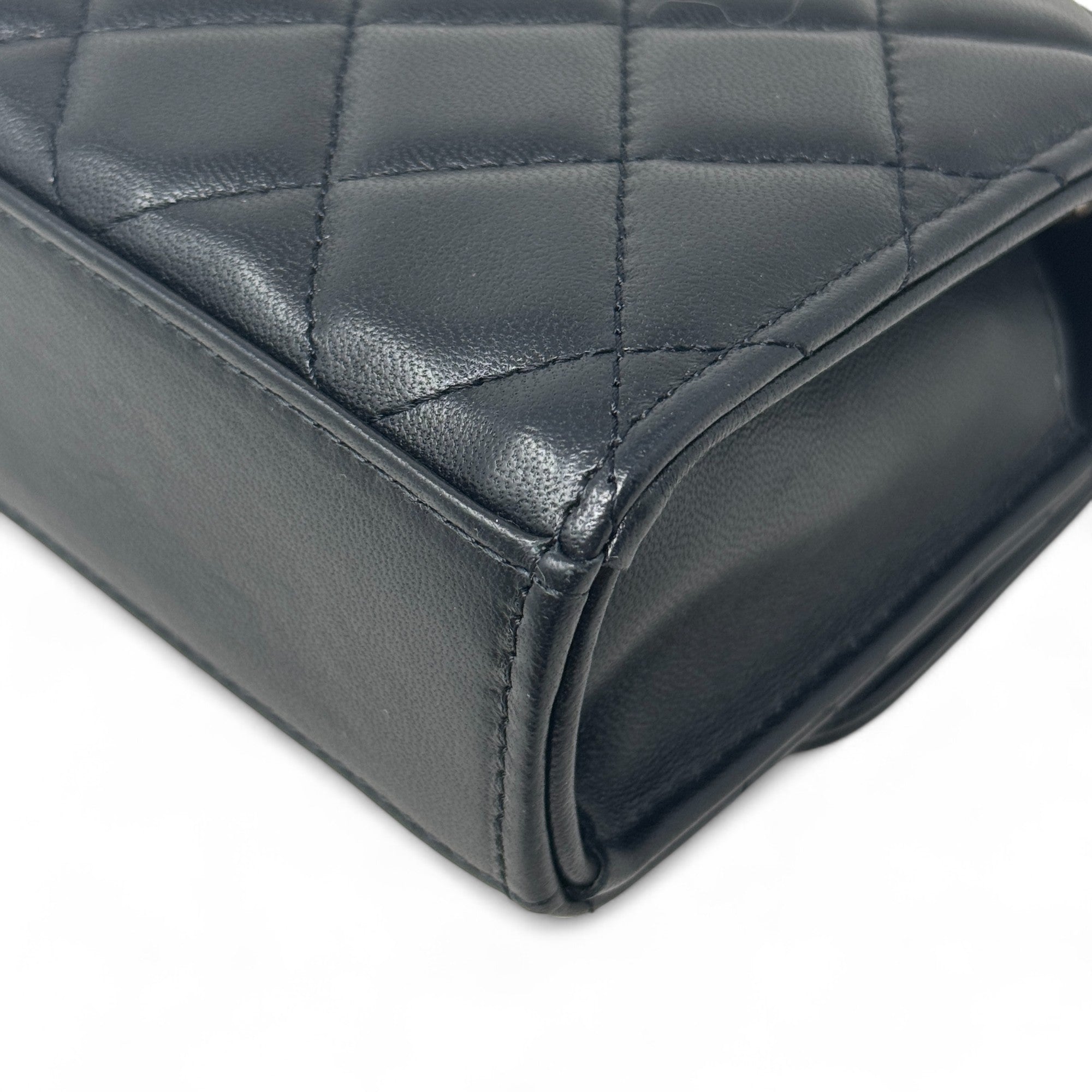 Chanel Black Micro Trendy CC Flap