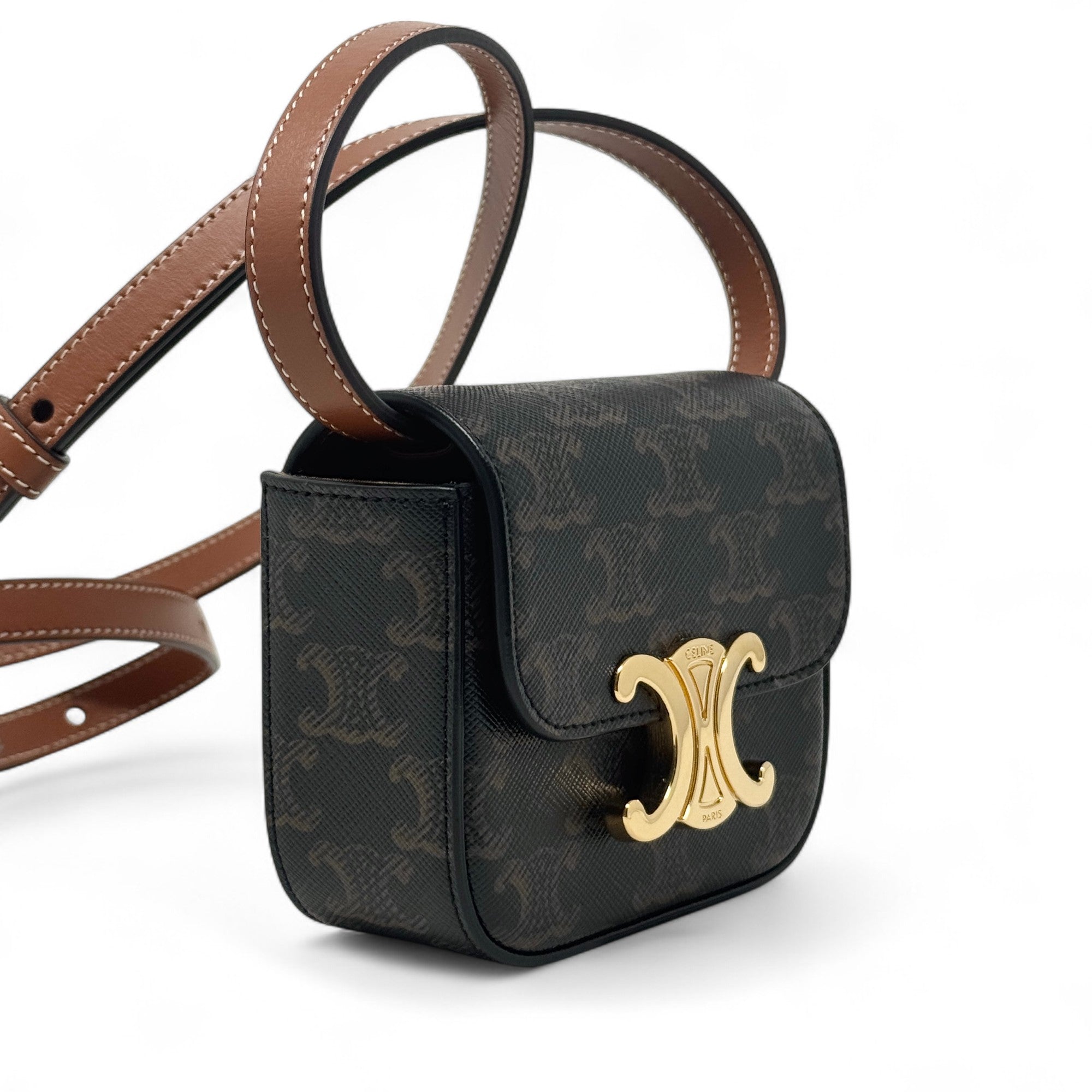 Celine Triomphe Mini Claude Bag