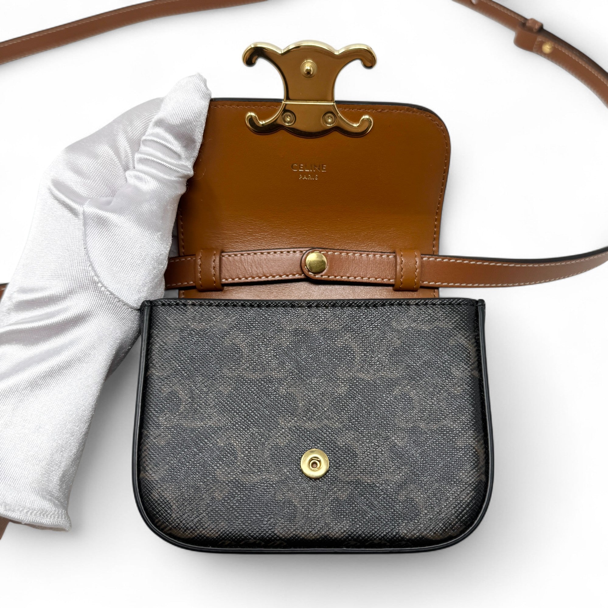 Celine Triomphe Mini Claude Bag