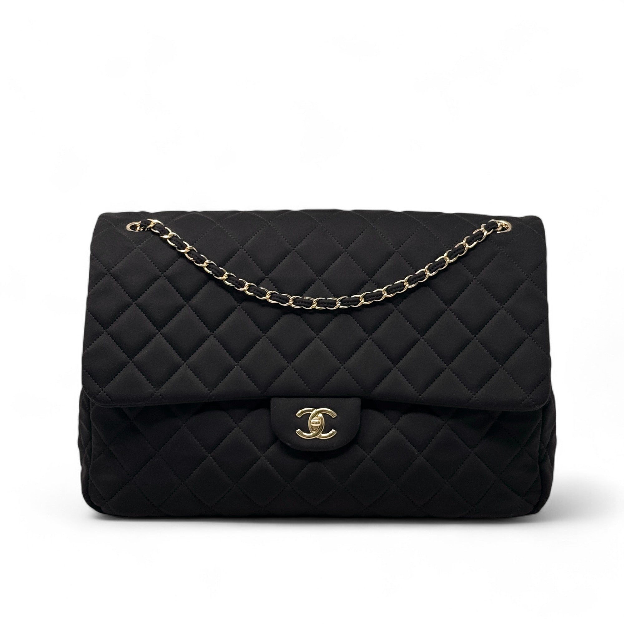 Chanel Black Airlines XXL Flap
