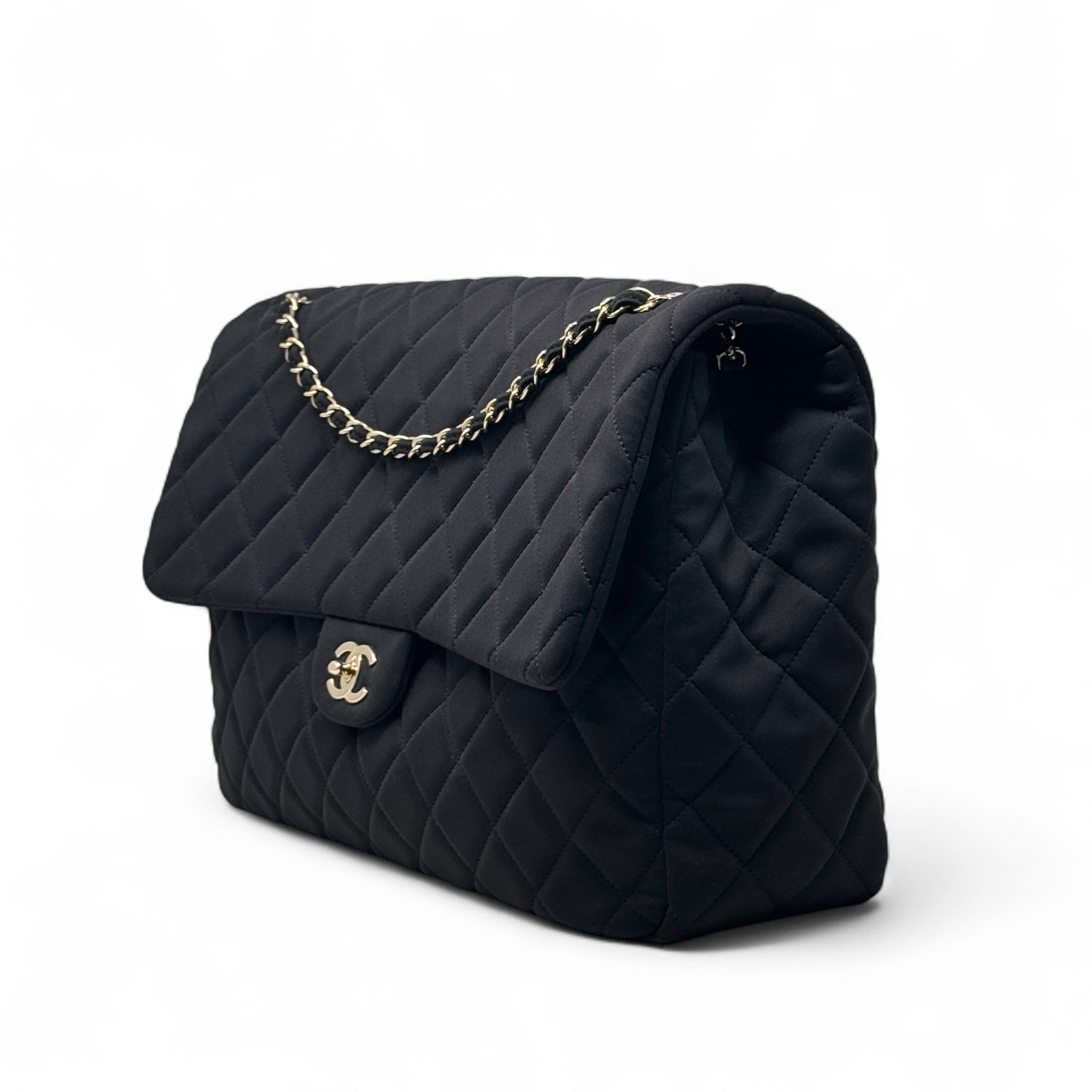 Chanel Black Airlines XXL Flap
