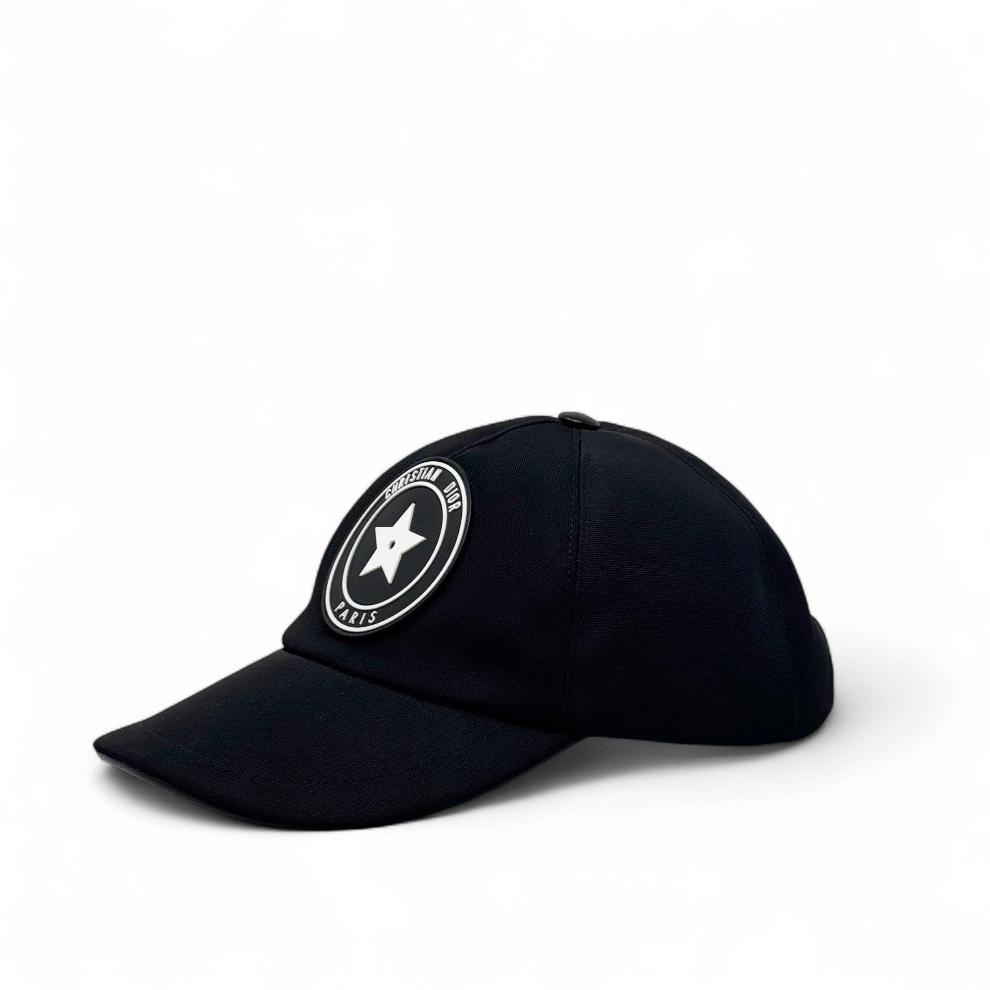 Dior Black Star Logo D-Player Cap