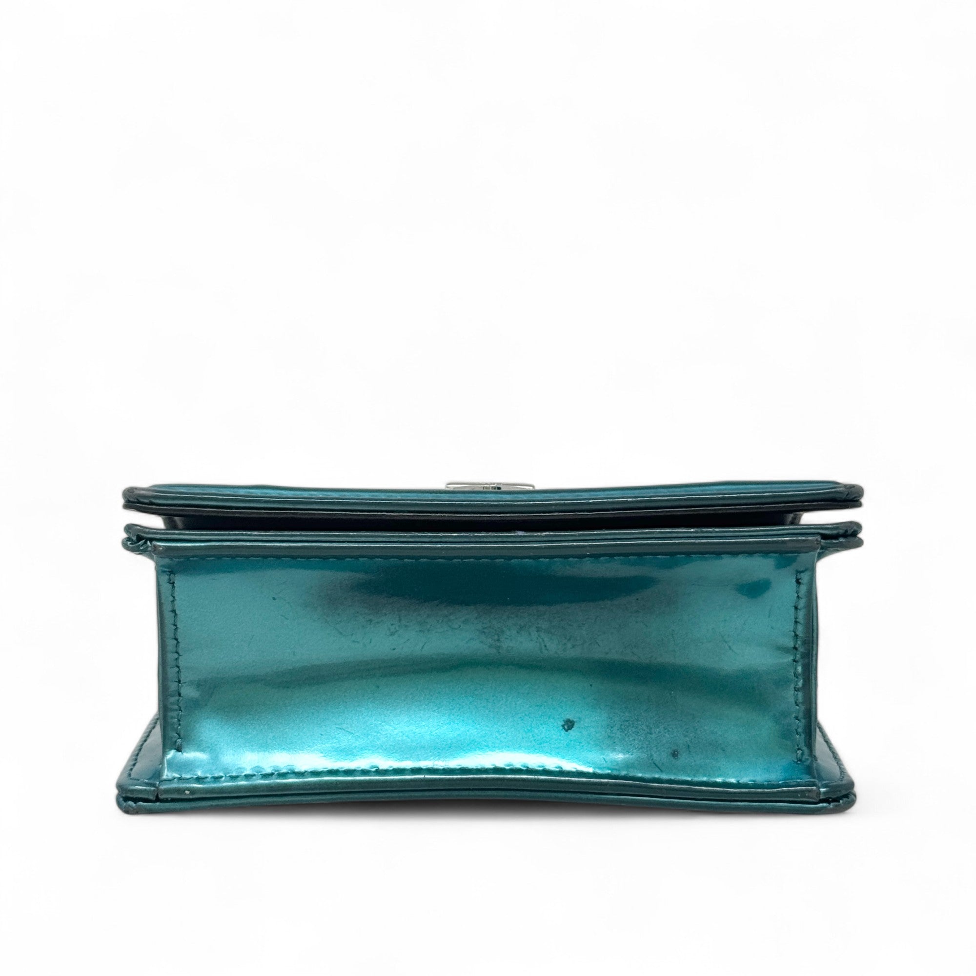 Dior Turquoise Micro Diorama Bag