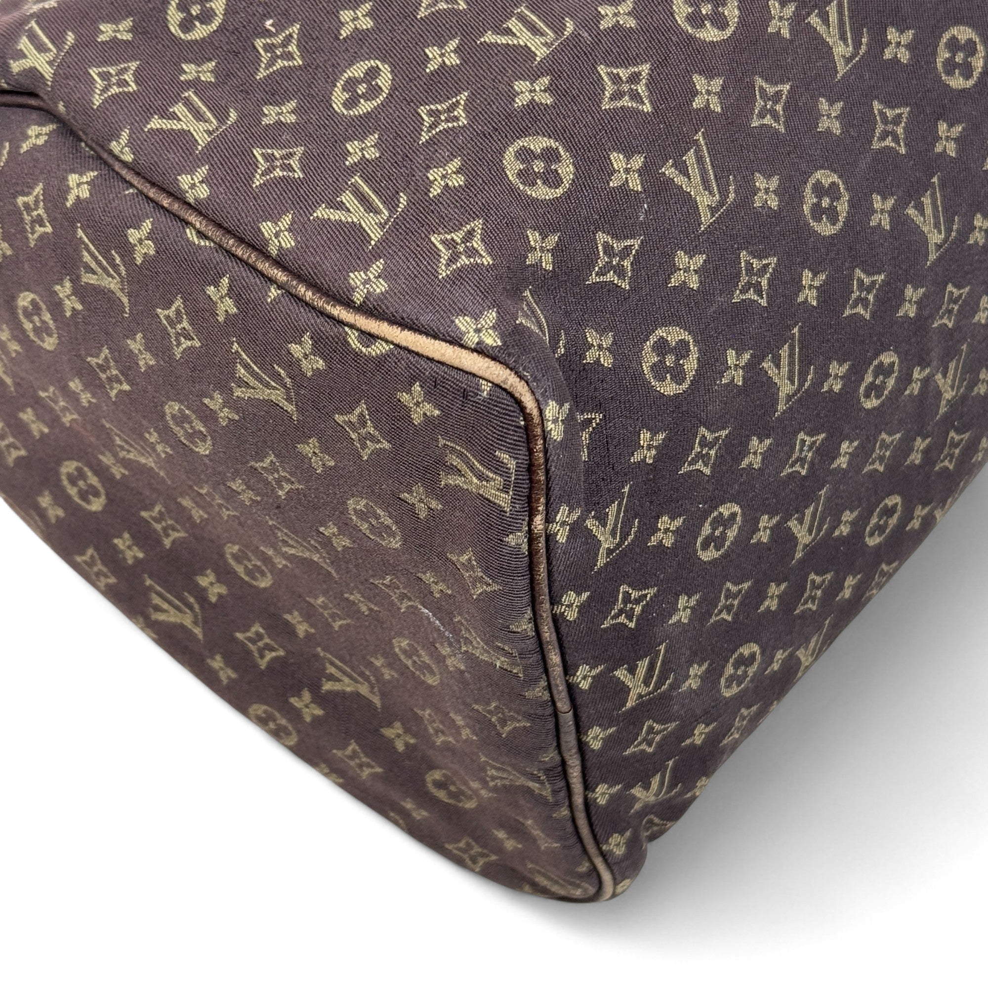 Louis Vuitton Ebene Mini Lin Speedy 30