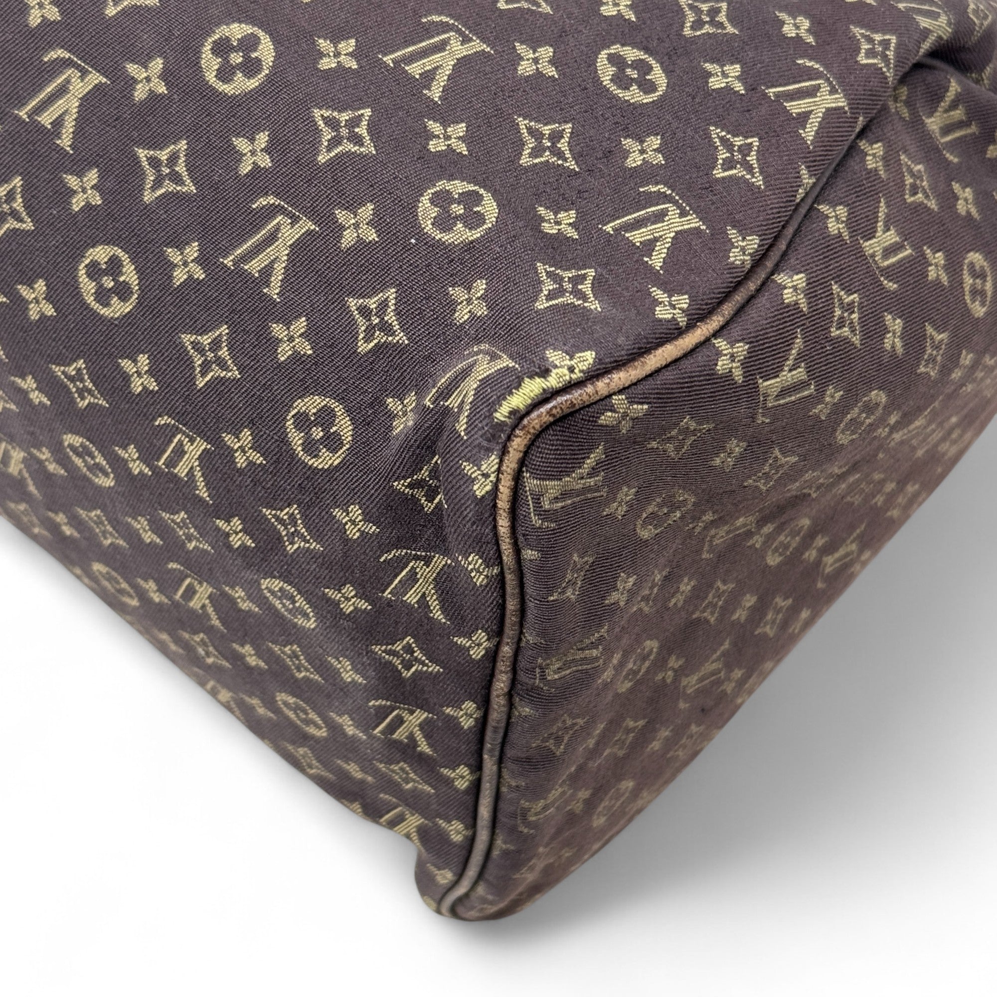 Louis Vuitton Ebene Mini Lin Speedy 30