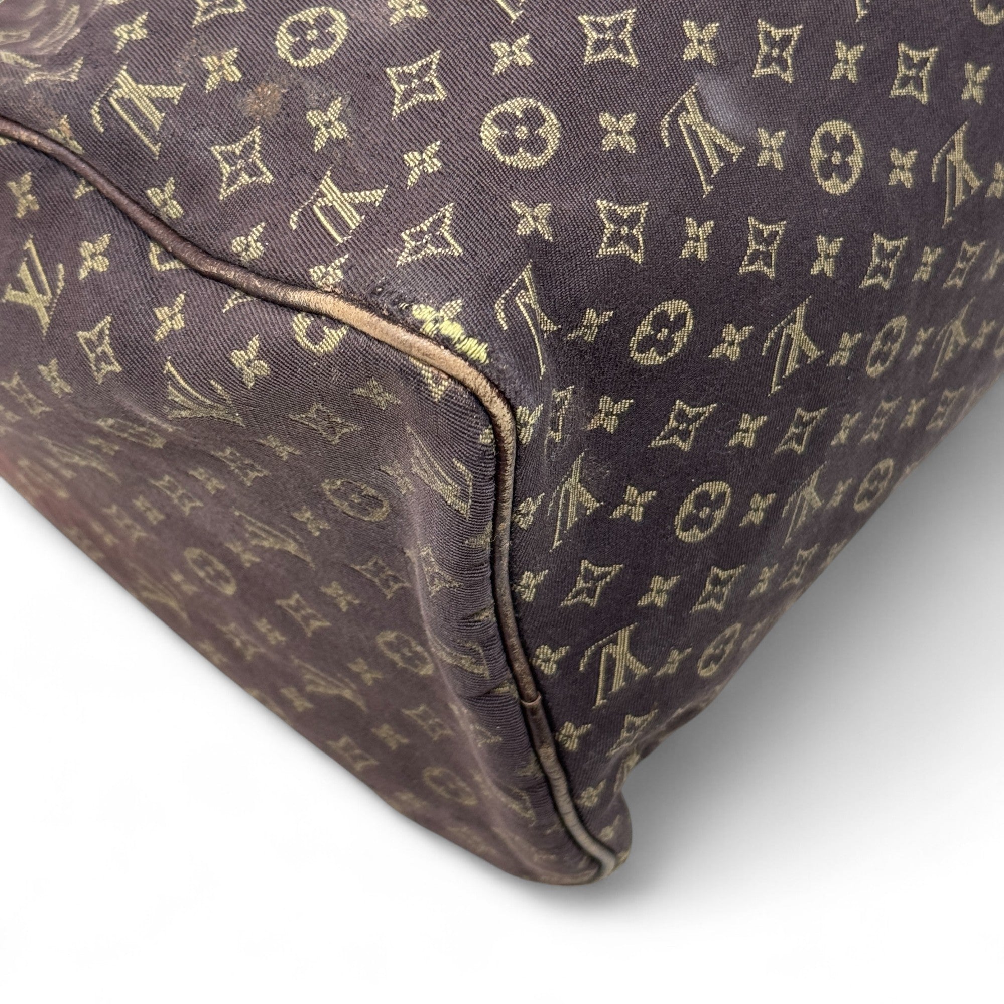 Louis Vuitton Ebene Mini Lin Speedy 30