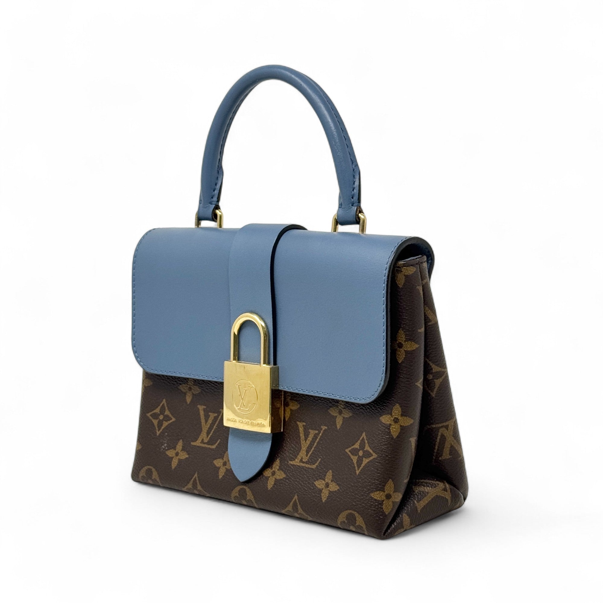 Louis Vuitton Blue Monogram Locky BB