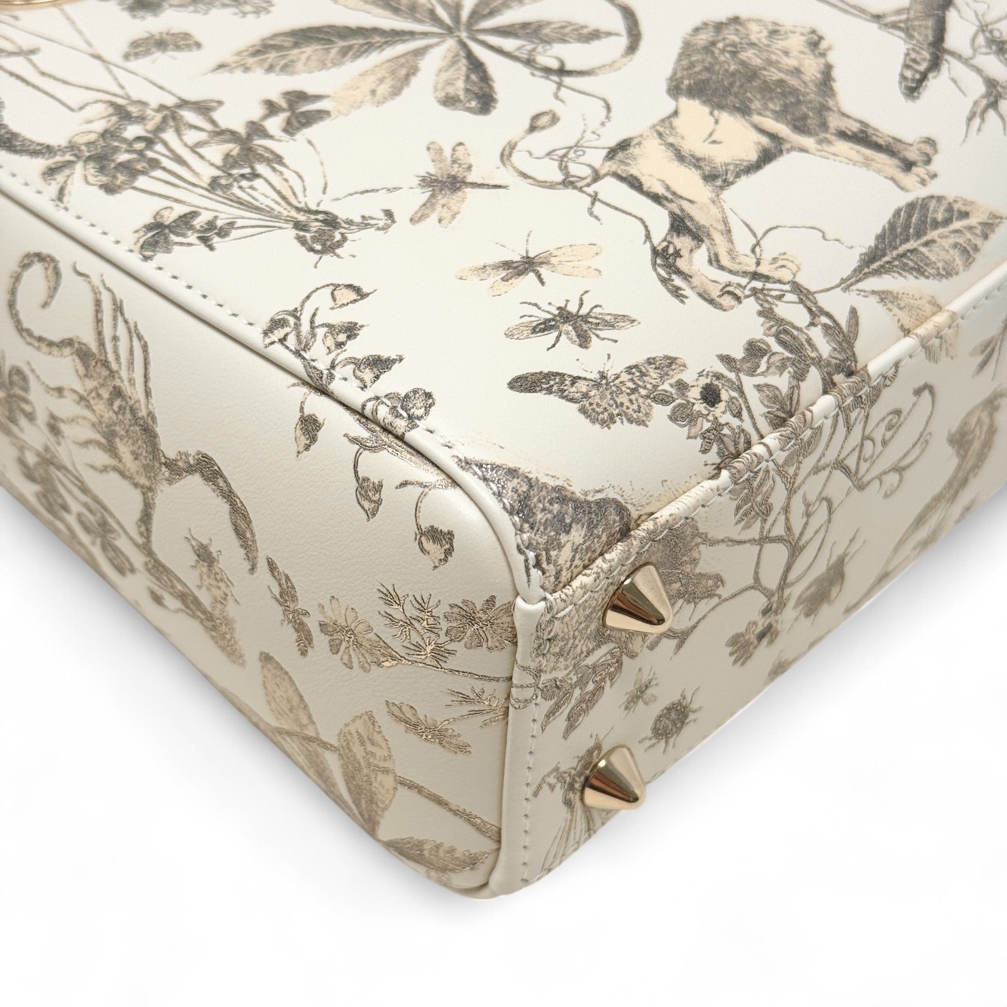 Dior Latte Small Cabinet de Curiosités Lady Dior Bag