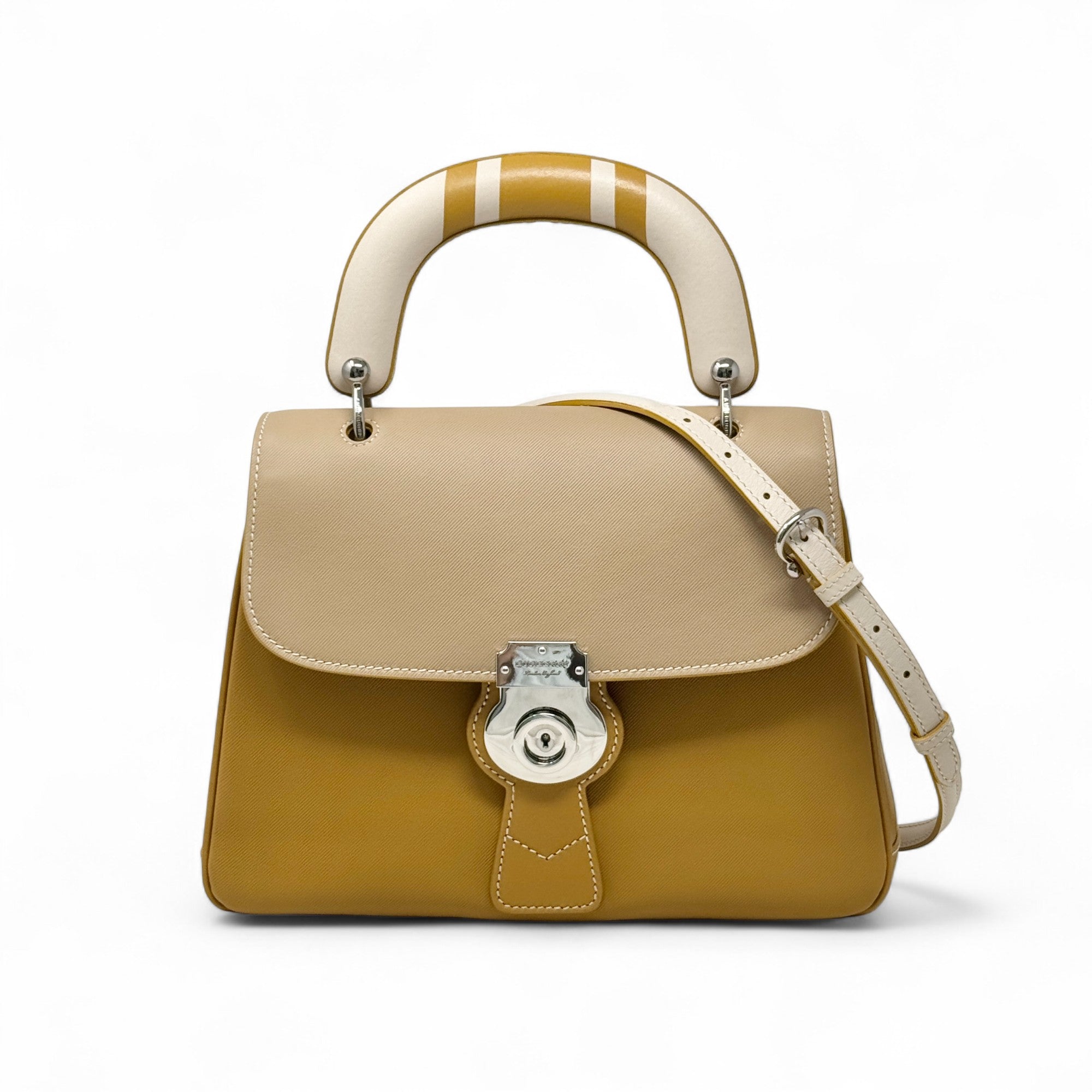 Burberry Ochre Medium Trench Top Handle Bag