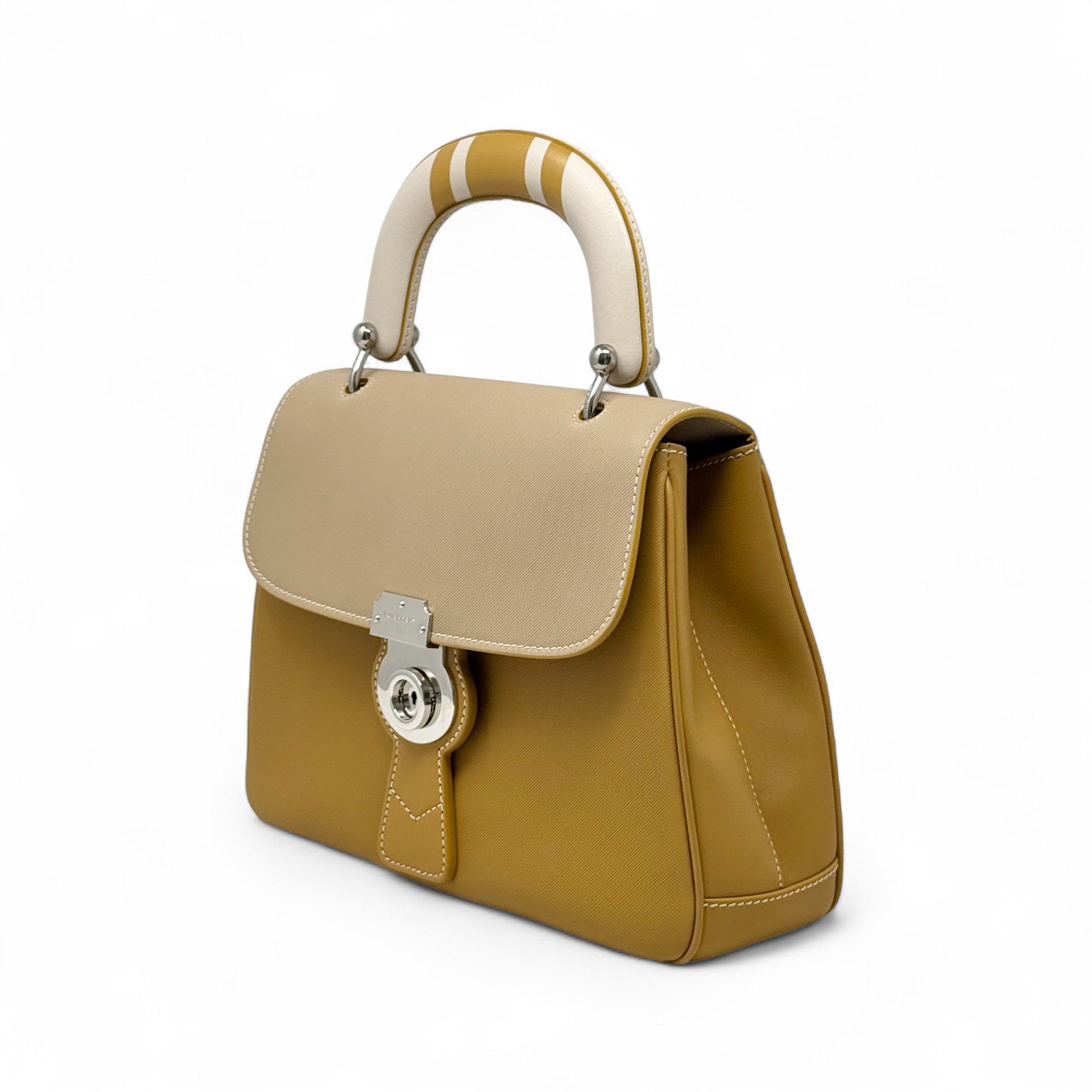 Burberry Ochre Medium Trench Top Handle Bag