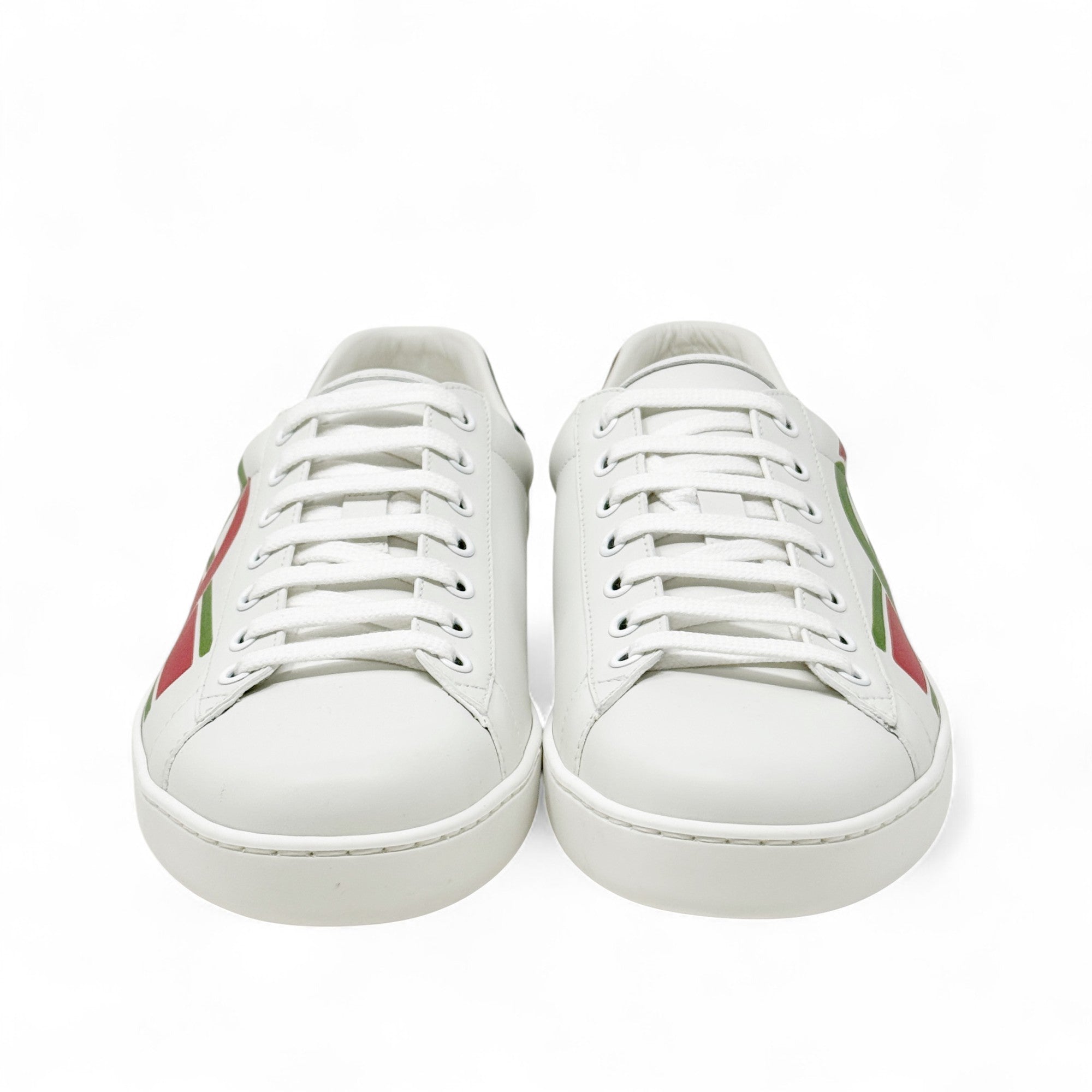 Gucci White Interlocking G Ace Sneakers 7.5