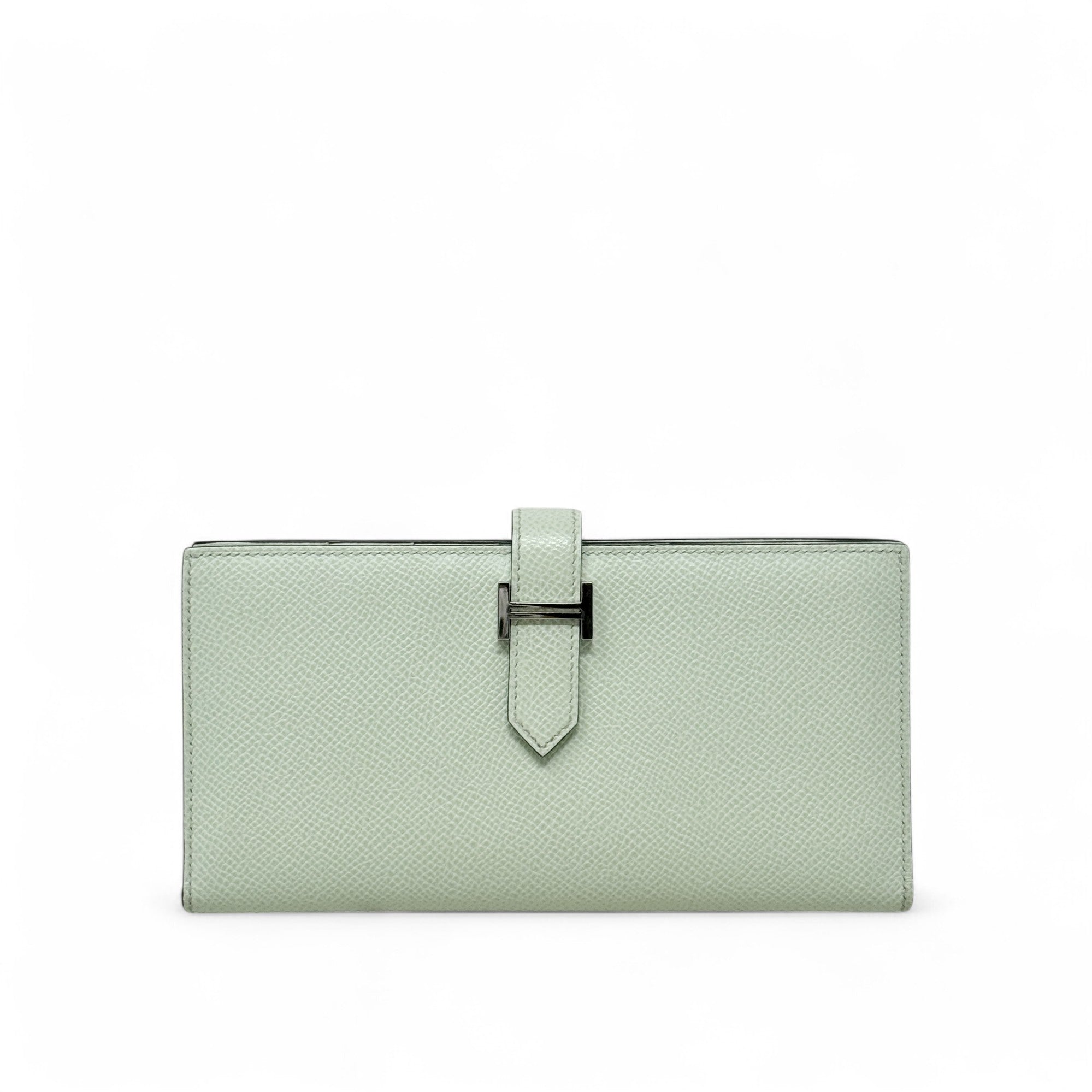 Hermes Vert Fizz Epsom Bearn Wallet