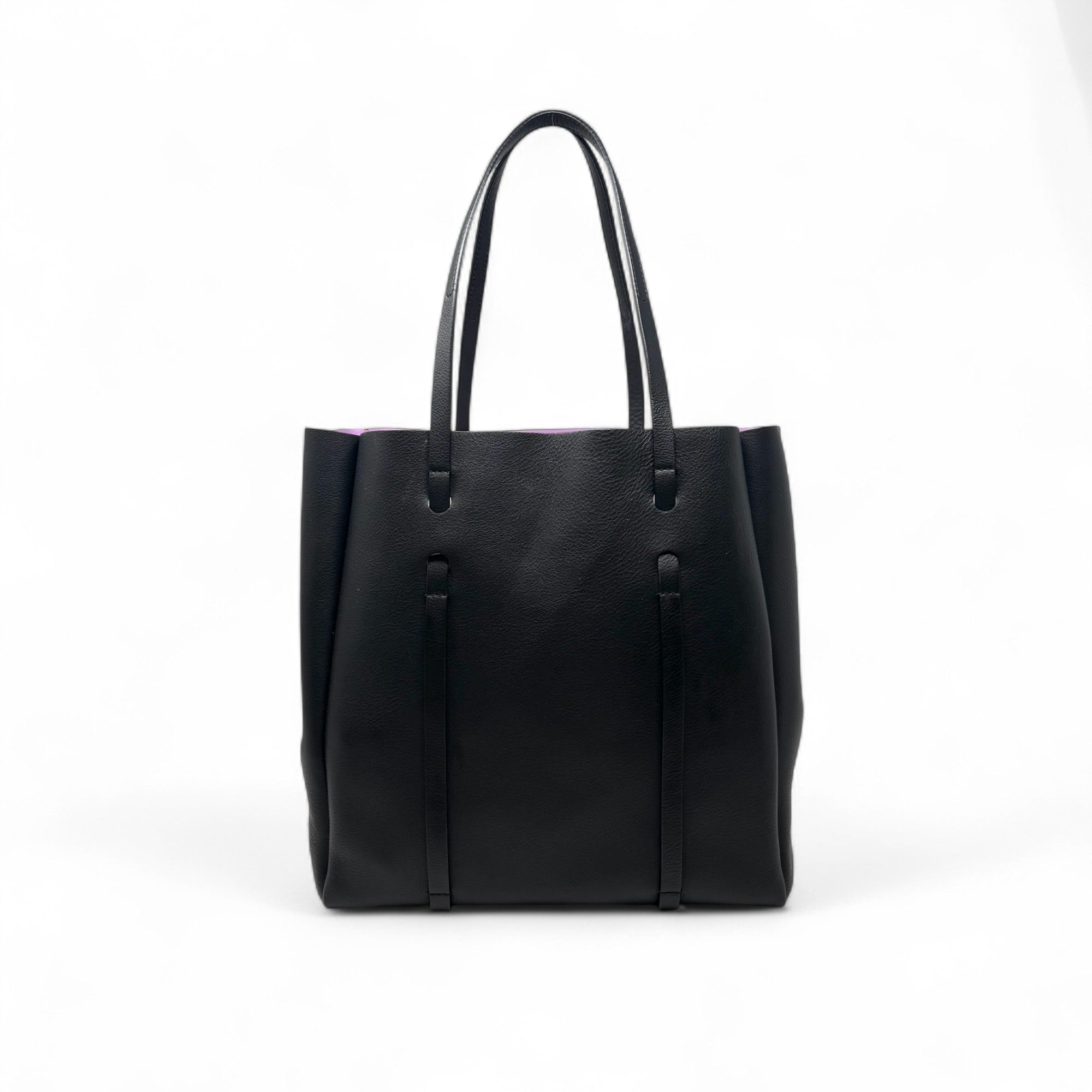 Balenciaga Black/Violet Everyday Tote