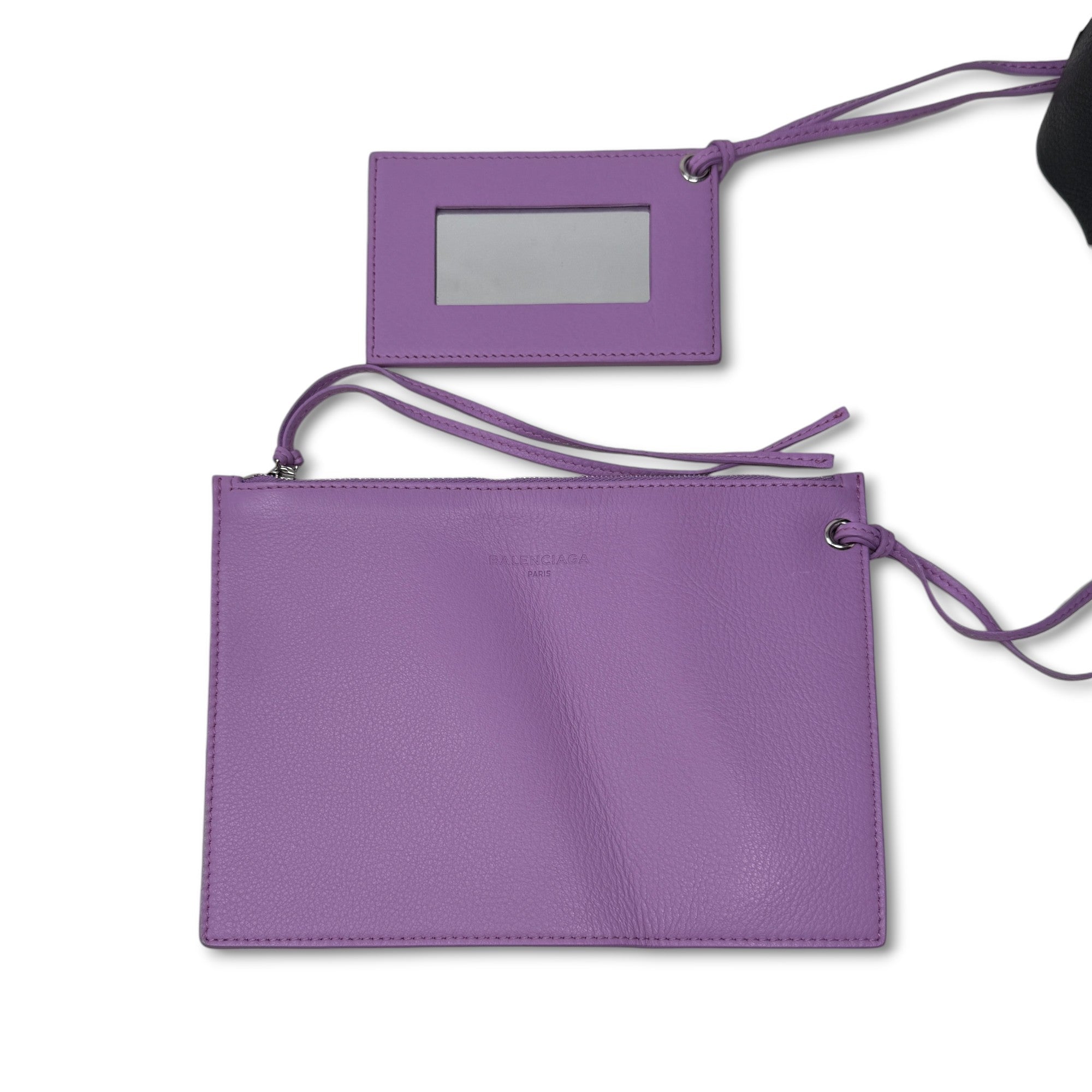 Balenciaga Black/Violet Everyday Tote