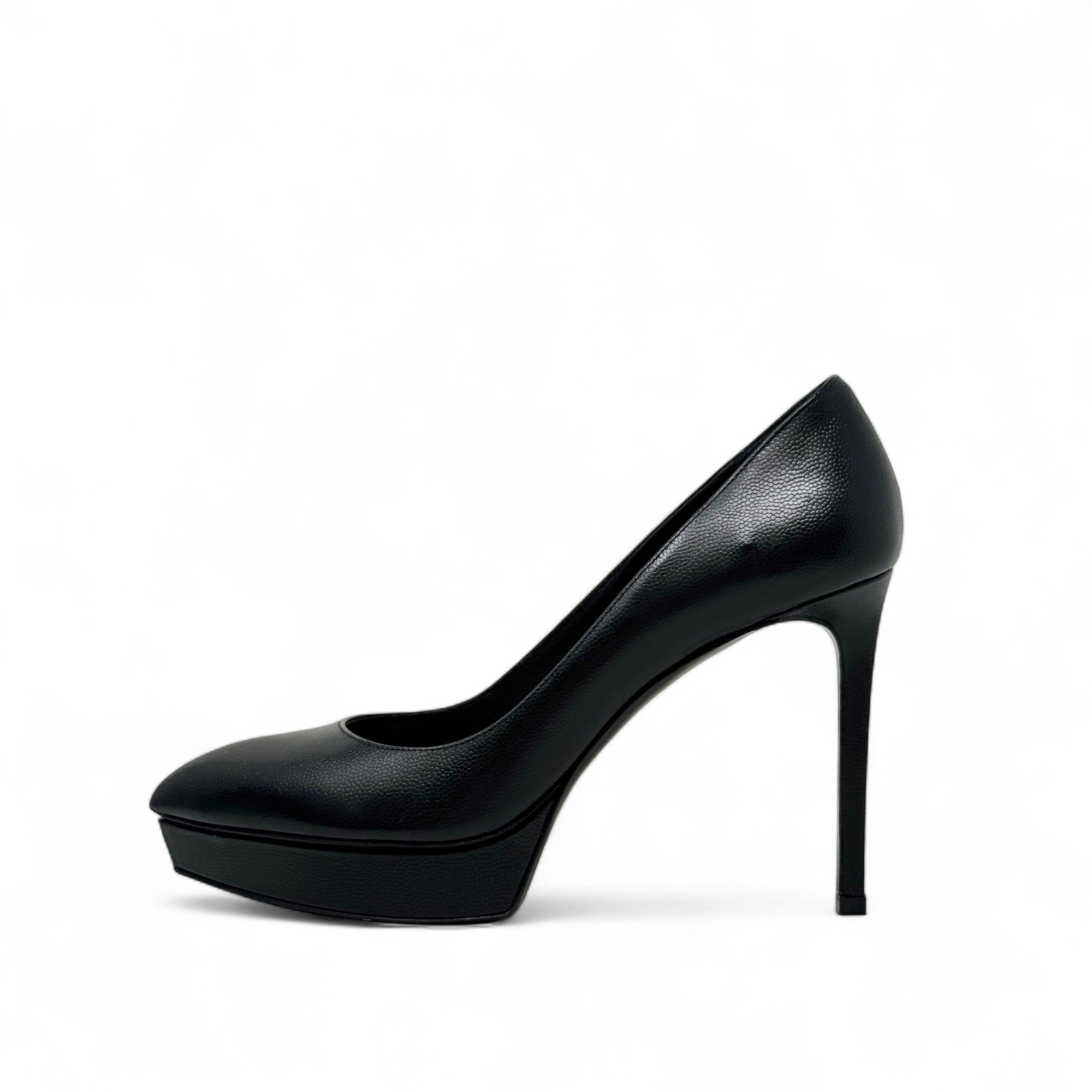 Saint Laurent Black Janis Pumps 39.5