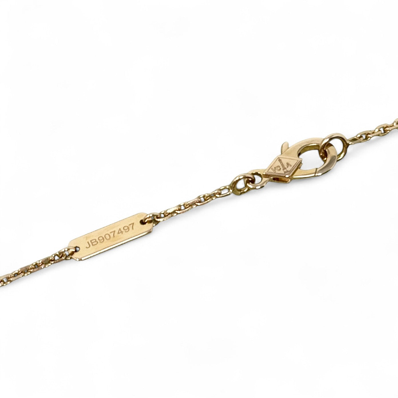 Van Cleef & Arpels Grey MOP Vintage Alhambra Pendant