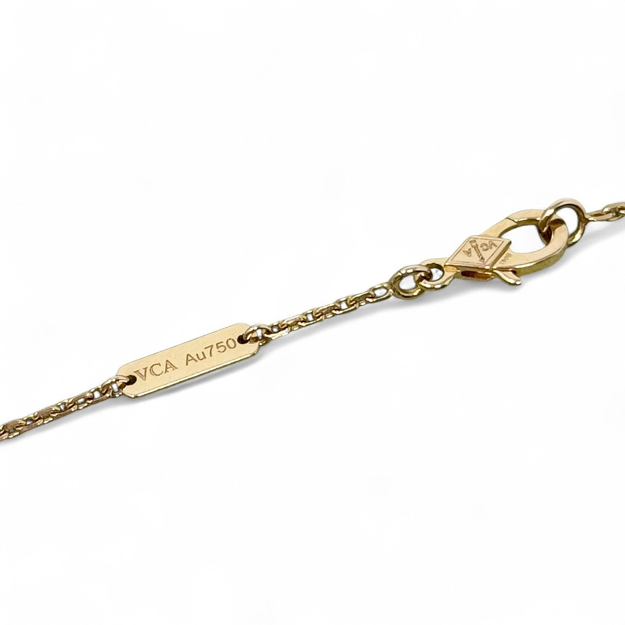 Van Cleef & Arpels Grey MOP Vintage Alhambra Pendant