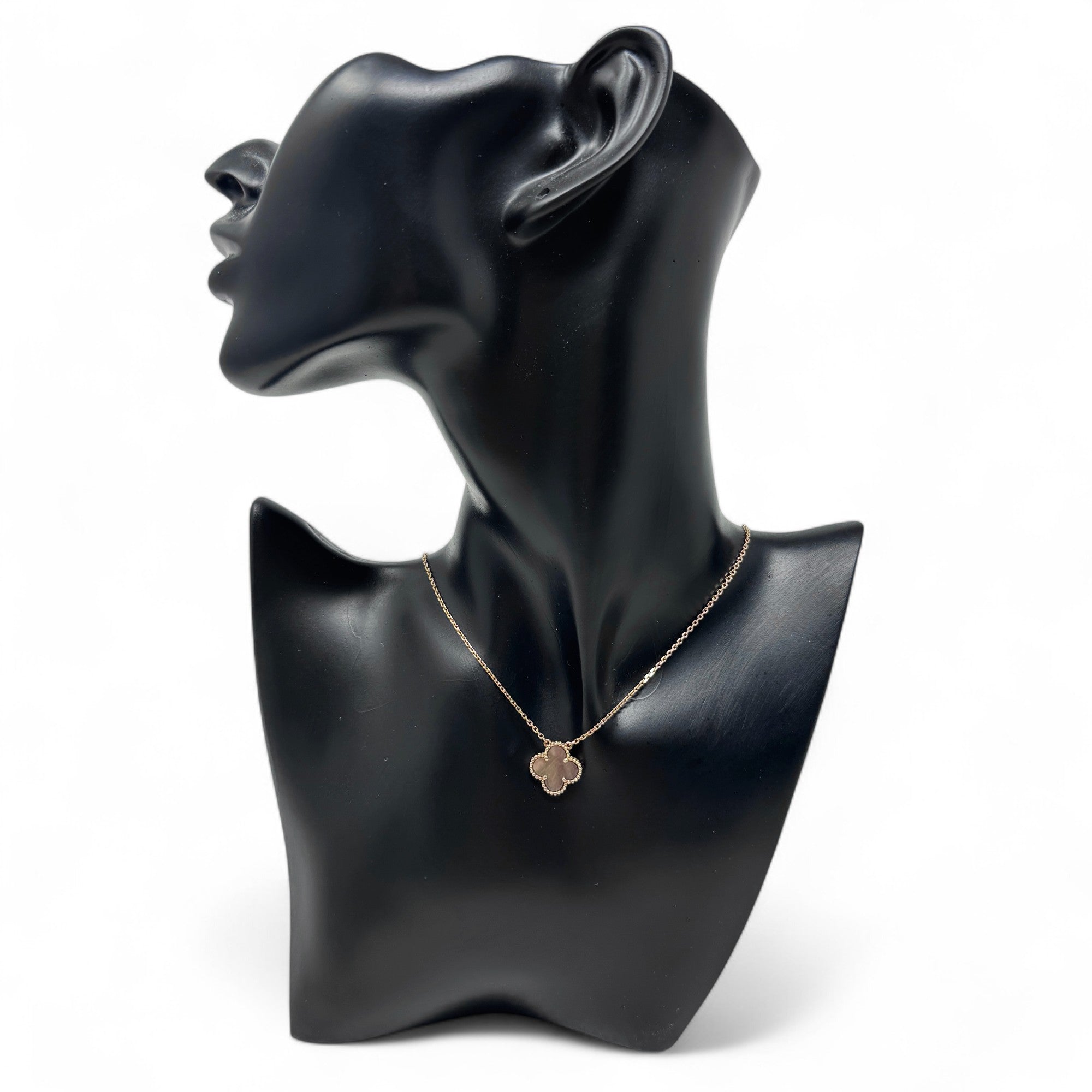Van Cleef & Arpels Grey MOP Vintage Alhambra Pendant