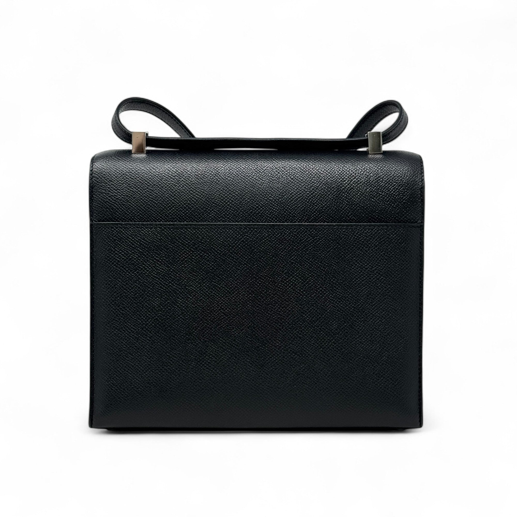 Hermes Noir Epsom Verrou 23