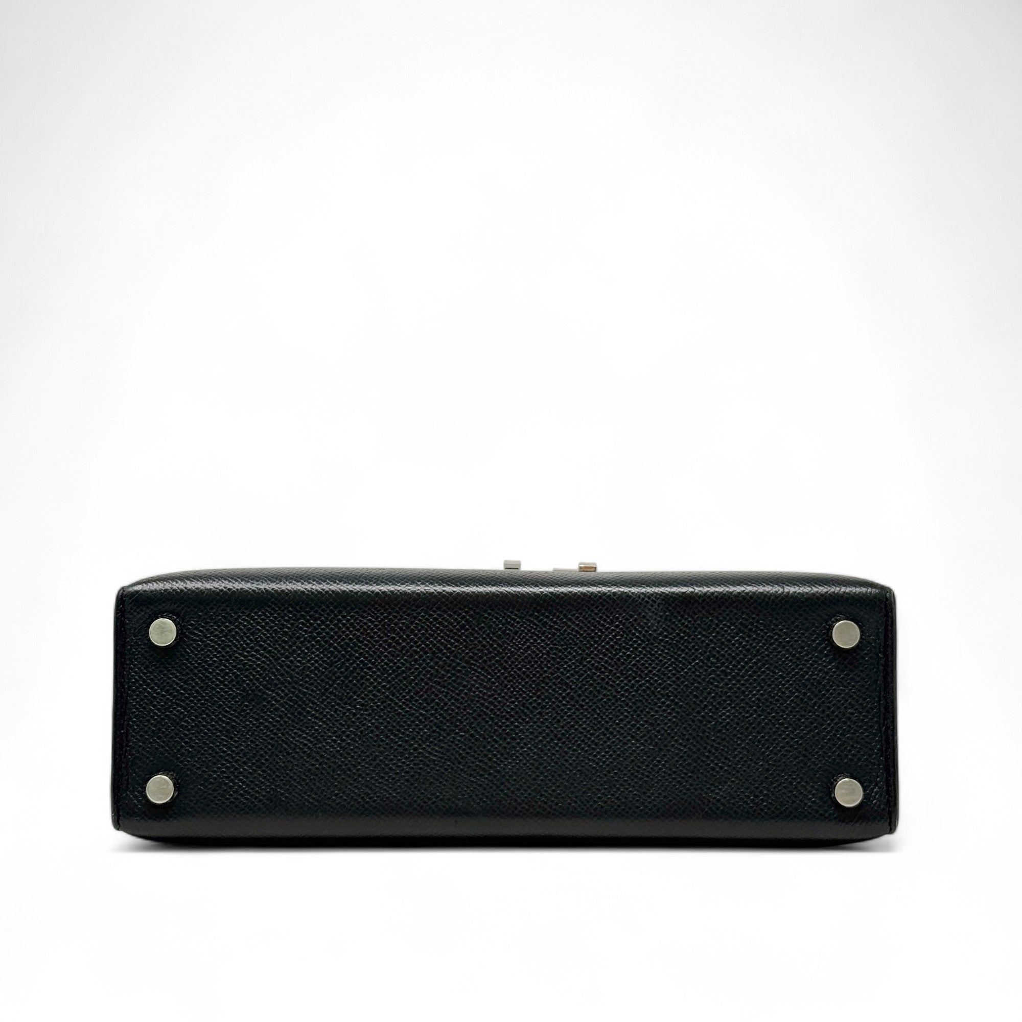 Hermes Noir Epsom Verrou 23