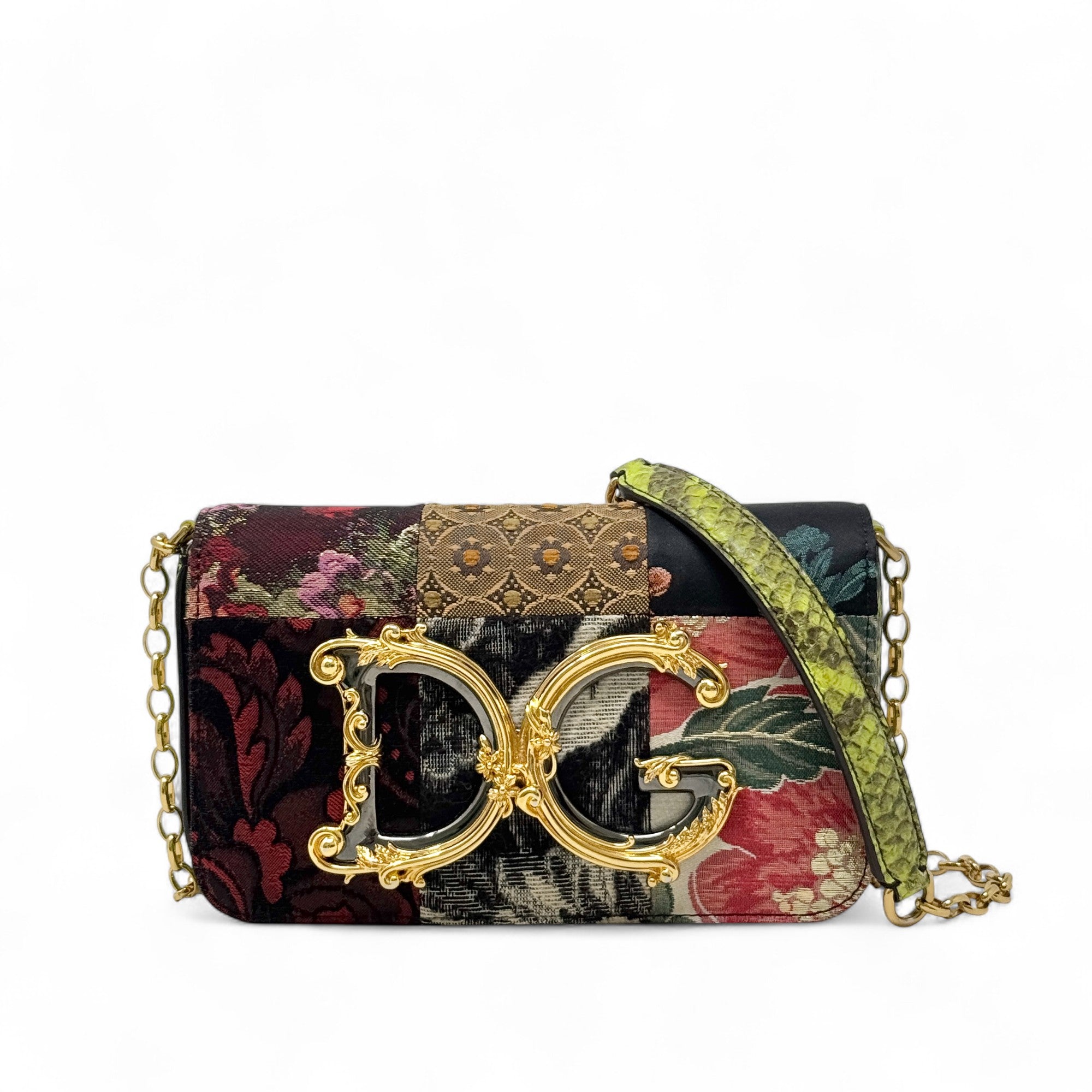 Dolce & Gabbana Patchwork Girls Bag