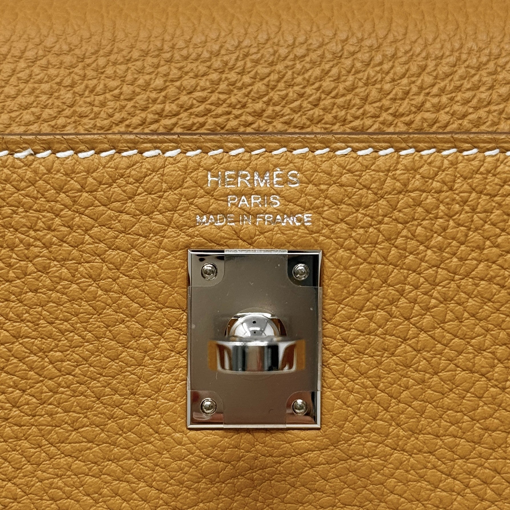 Hermes Naturel Sable Togo Kelly 25