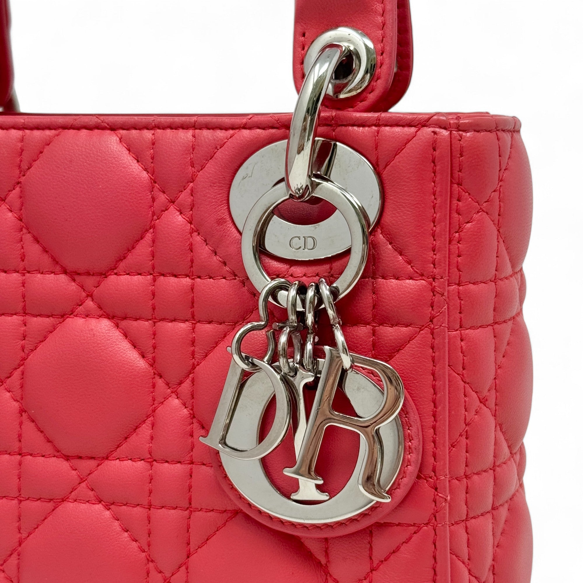 Dior Red Mini Lady Dior