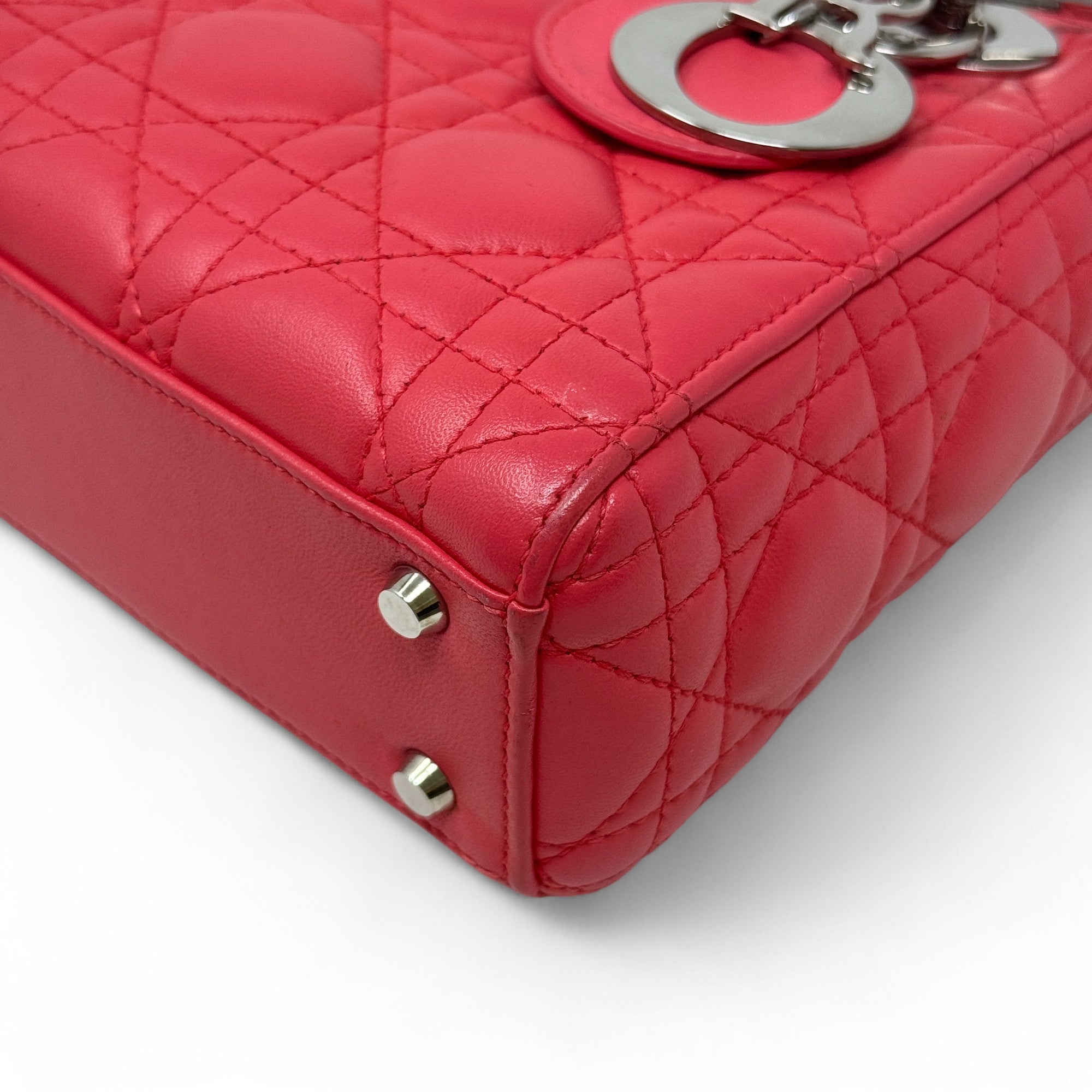 Dior Red Mini Lady Dior