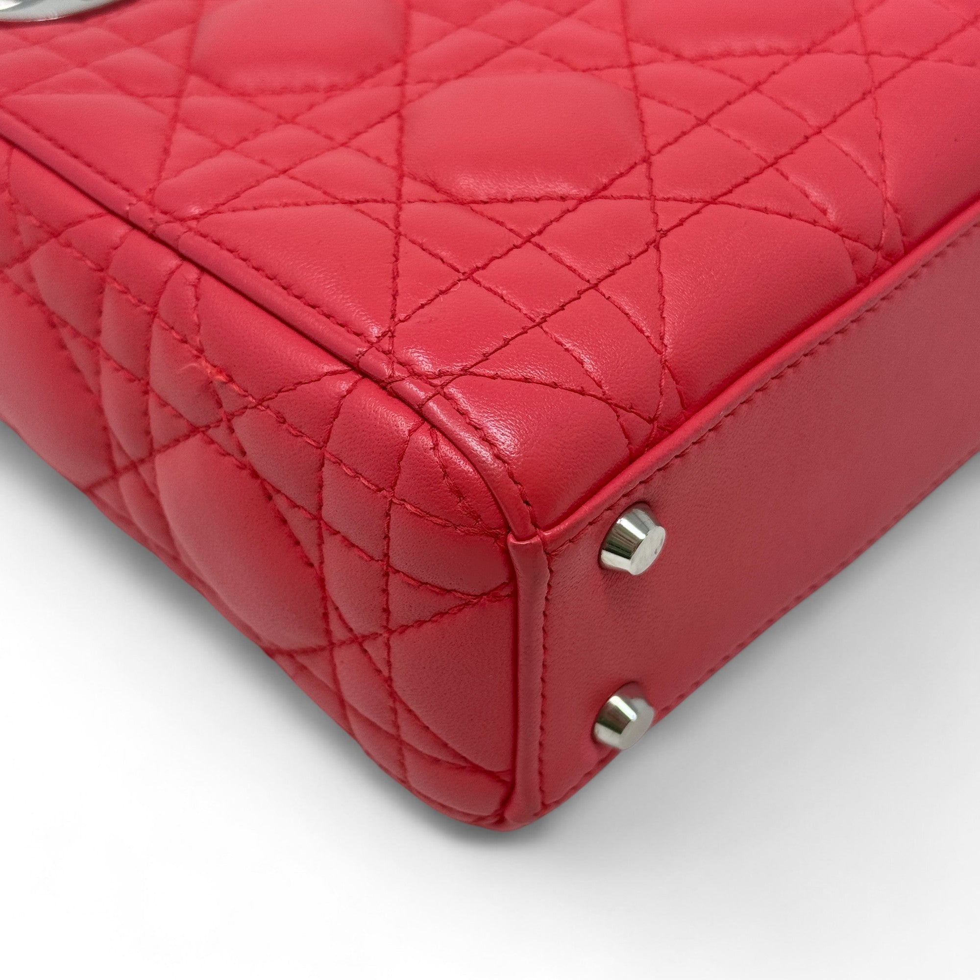Dior Red Mini Lady Dior