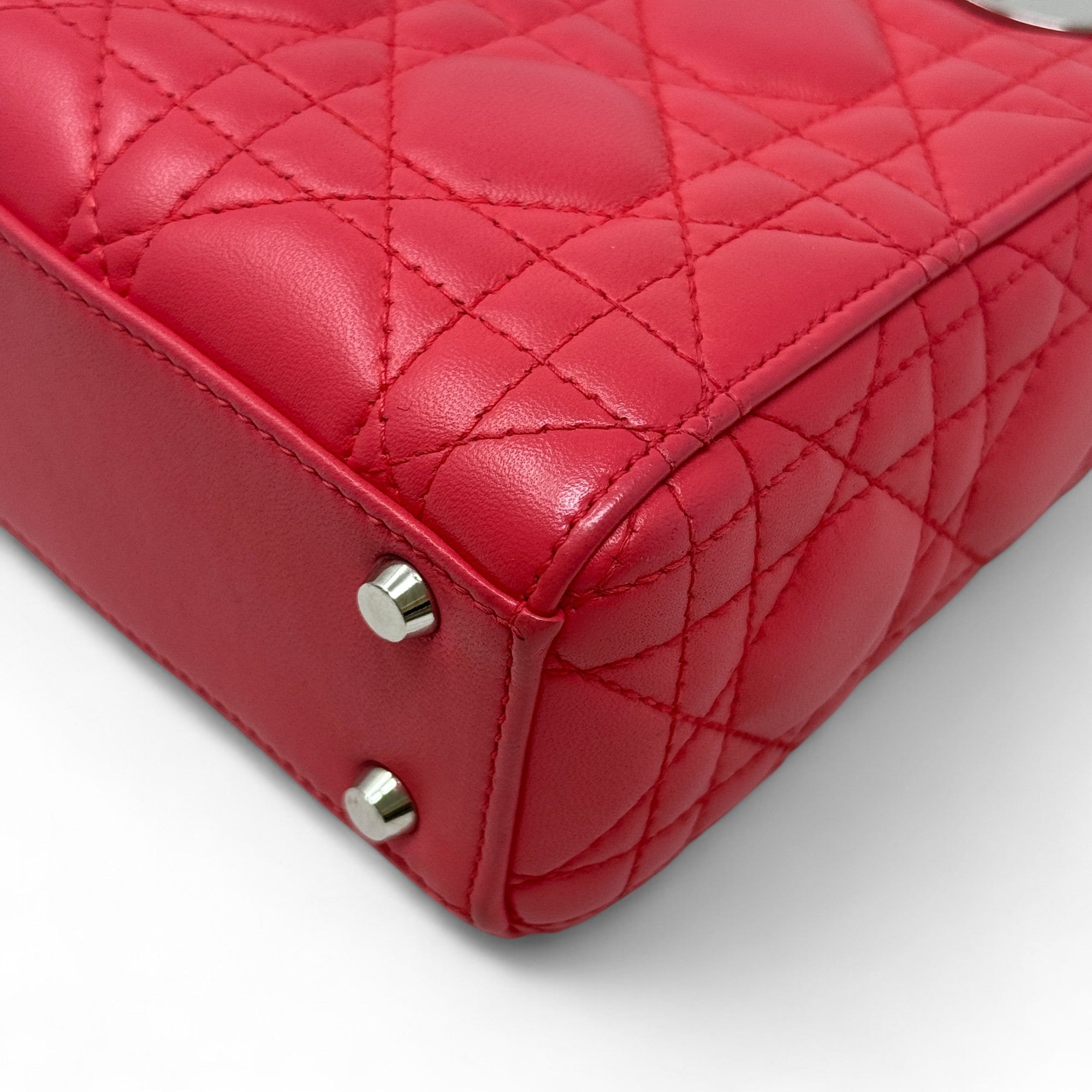Dior Red Mini Lady Dior