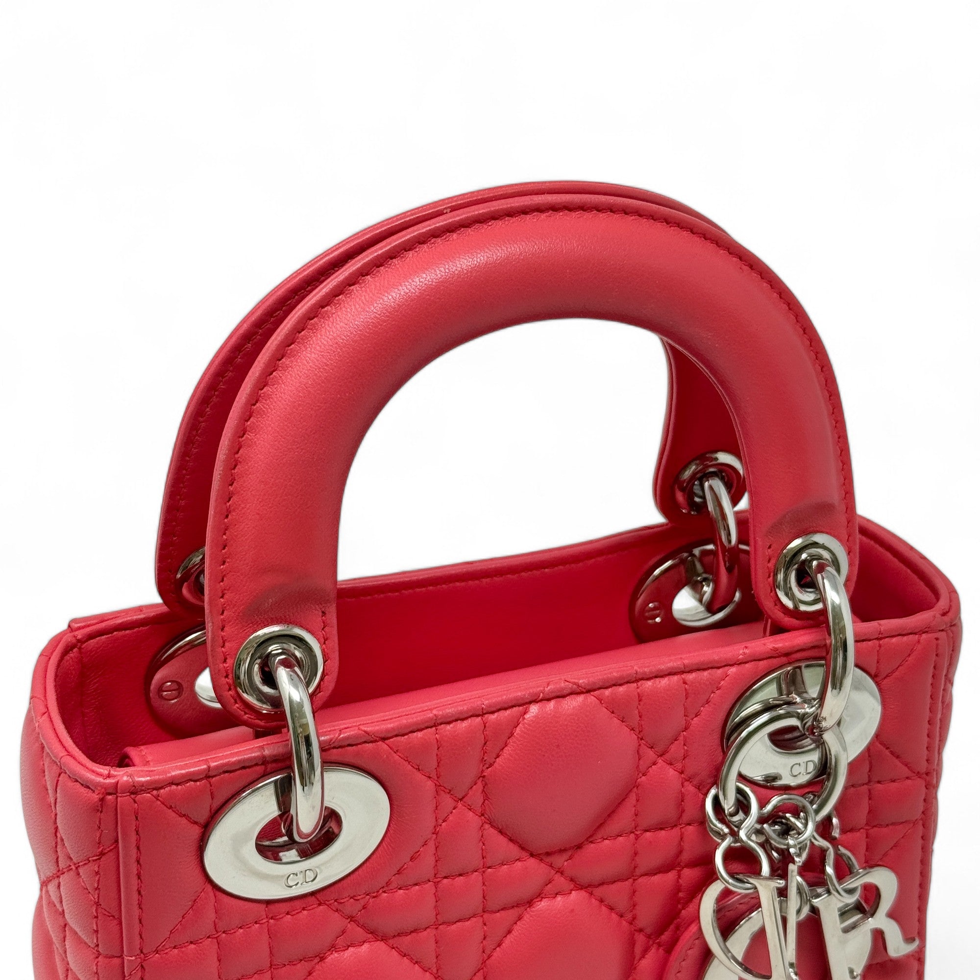 Dior Red Mini Lady Dior