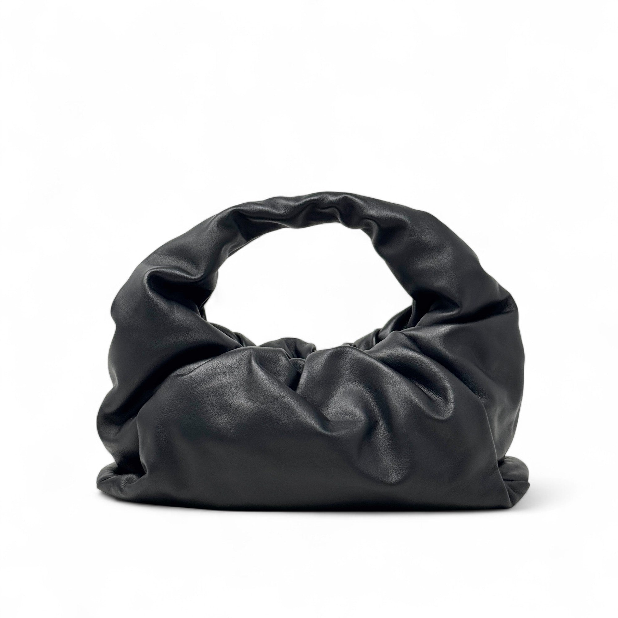Bottega Veneta Black Shoulder Pouch