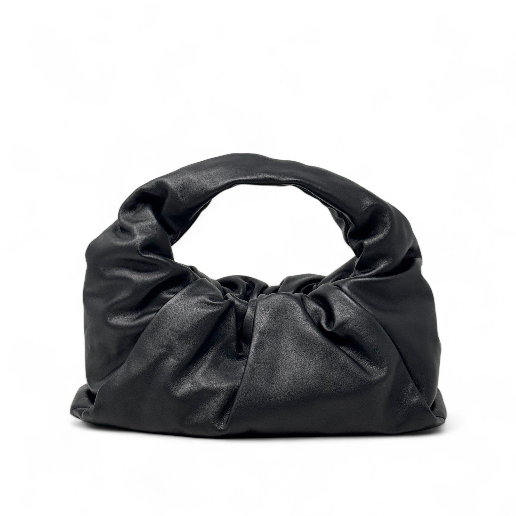 Bottega Veneta Black Shoulder Pouch