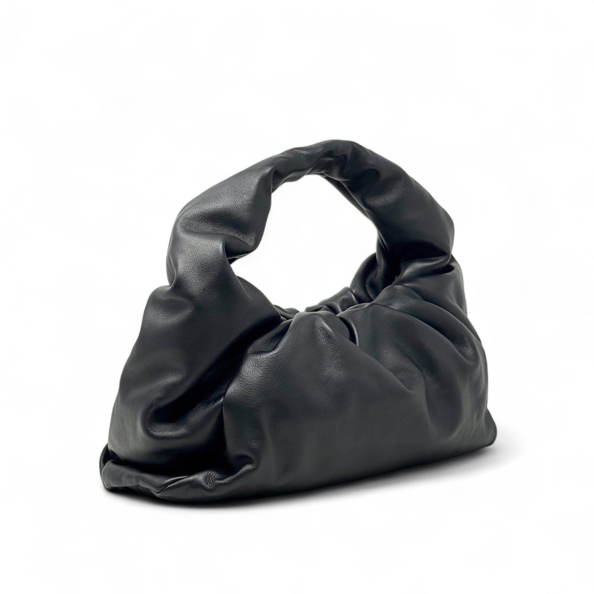 Bottega Veneta Black Shoulder Pouch