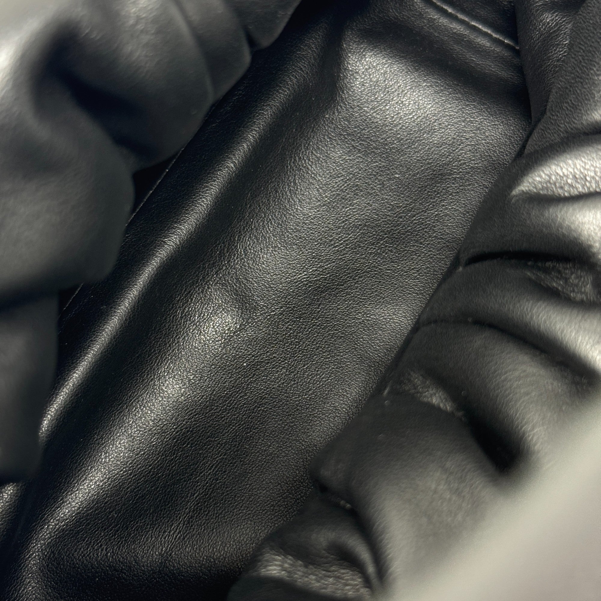 Bottega Veneta Black Shoulder Pouch