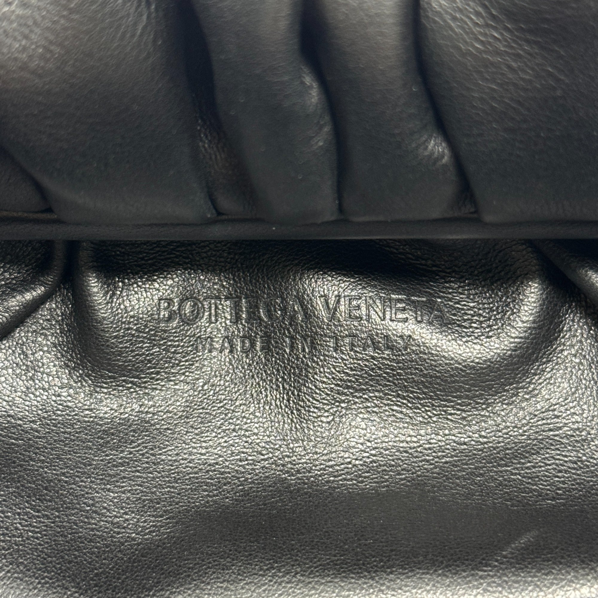 Bottega Veneta Black Shoulder Pouch