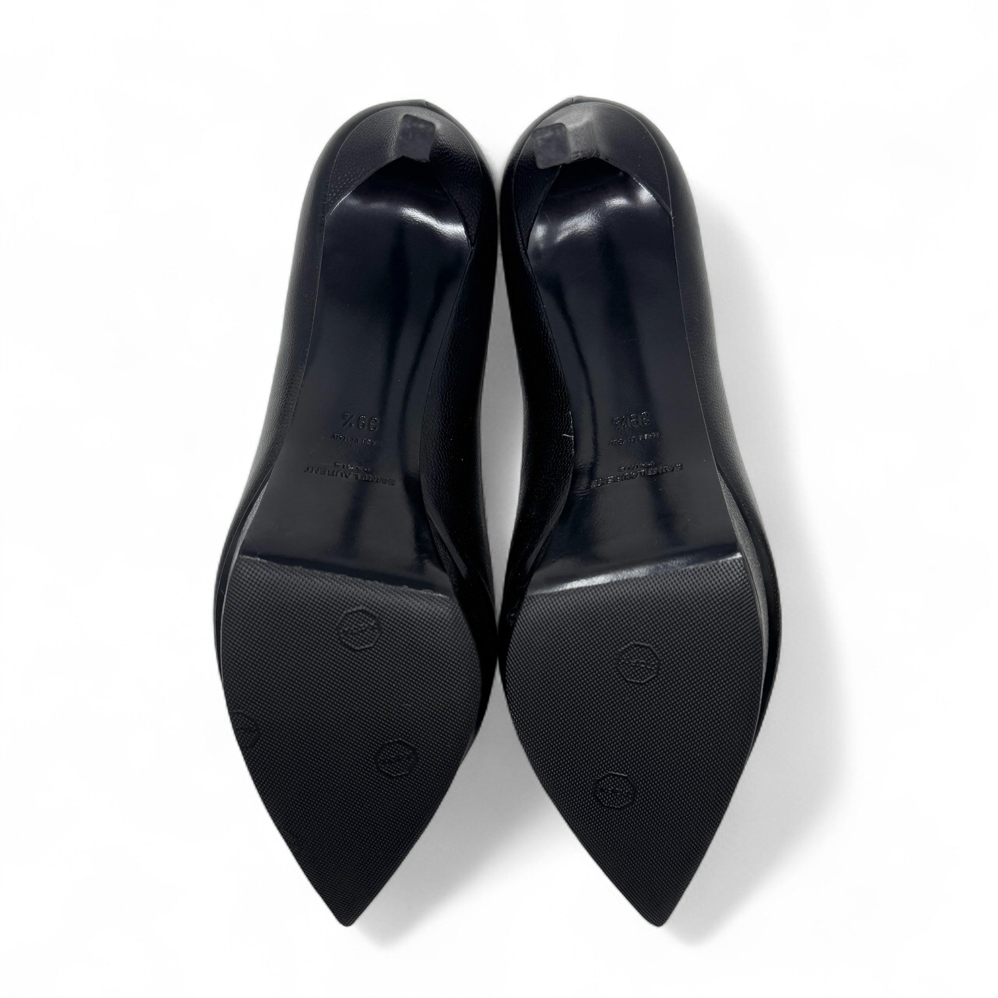 Saint Laurent Black Janis Pumps 39.5