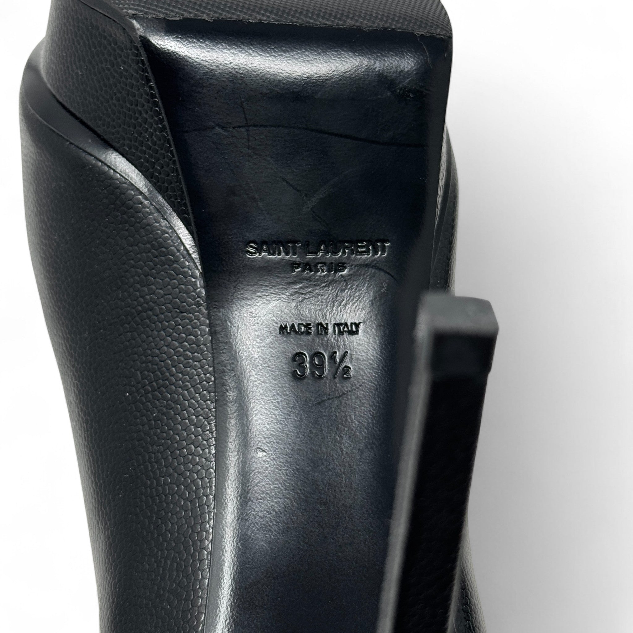 Saint Laurent Black Janis Pumps 39.5