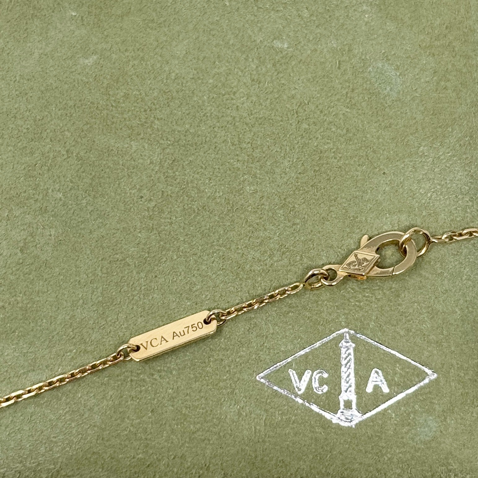 Van Cleef & Arpels White MOP Vintage Alphambra Pendant