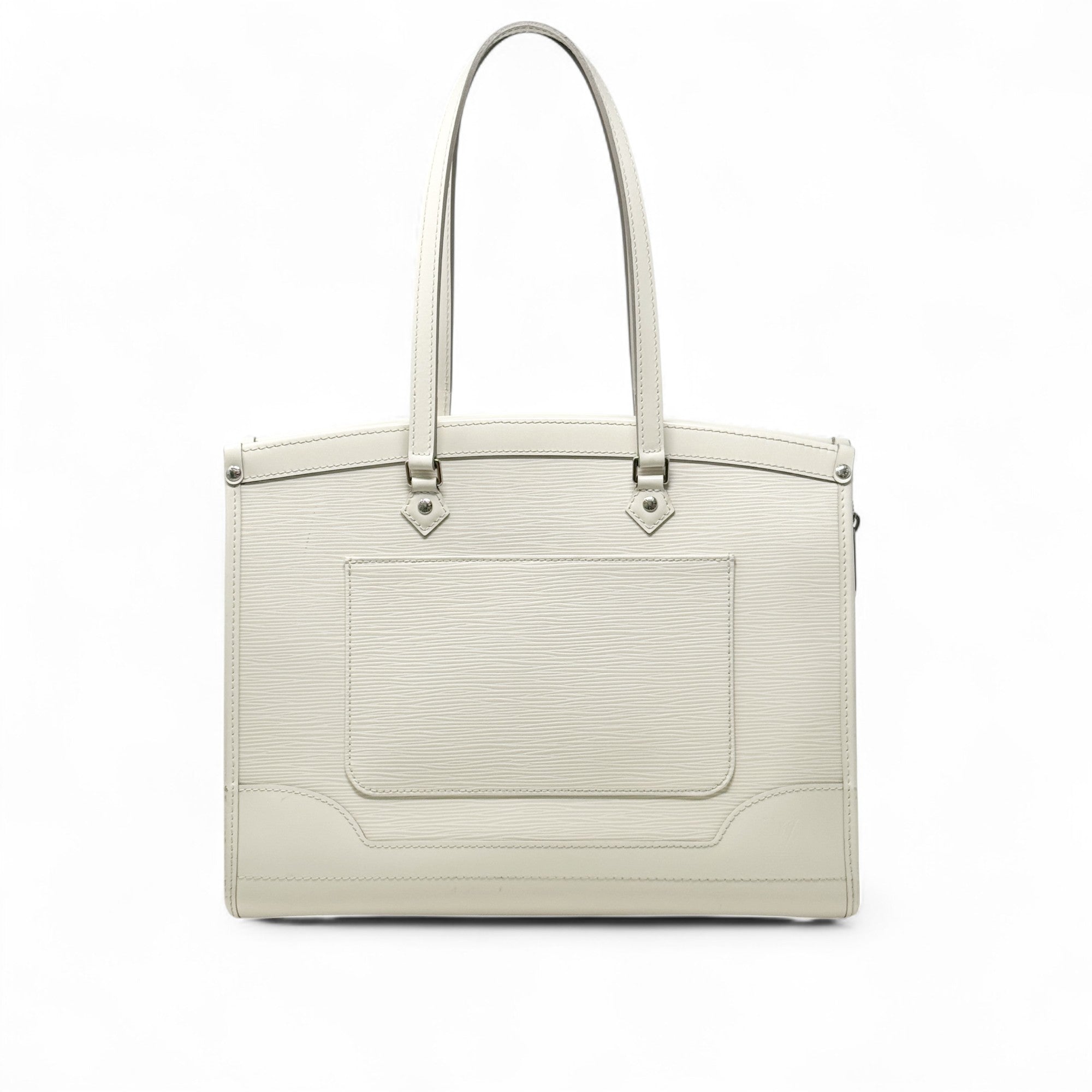 Louis Vuitton Ivory Epi Madeleine GM