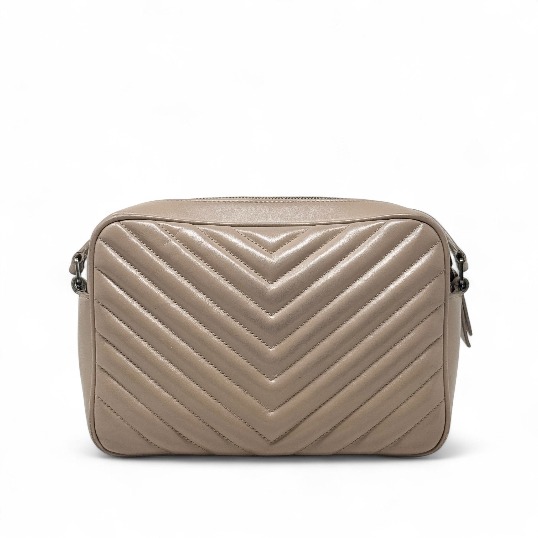 Saint Laurent Beige Lou Camera Bag