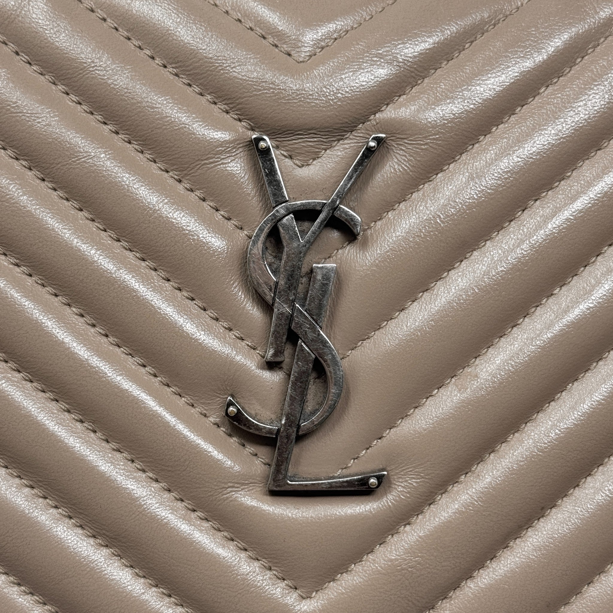 Saint Laurent Beige Lou Camera Bag