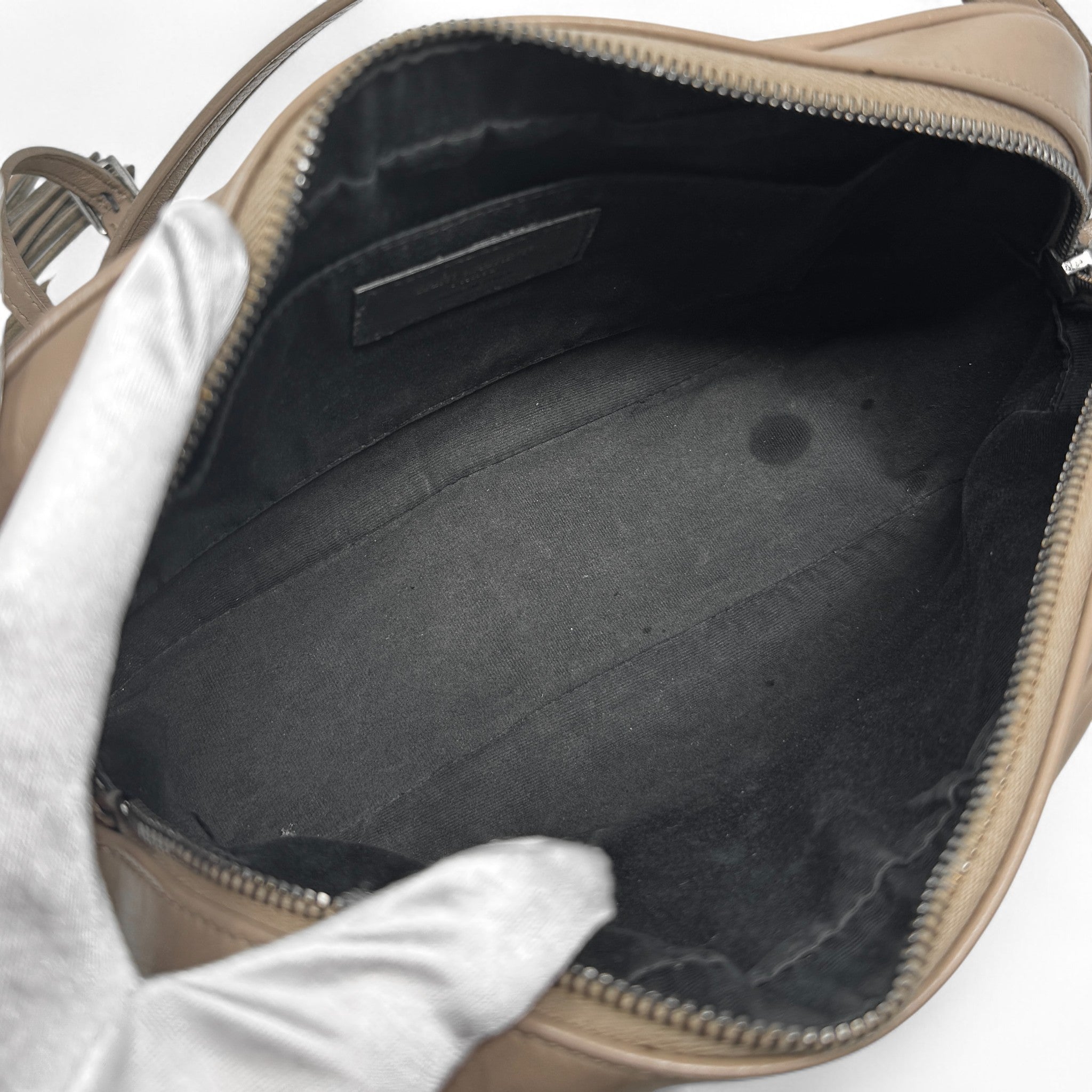 Saint Laurent Beige Lou Camera Bag
