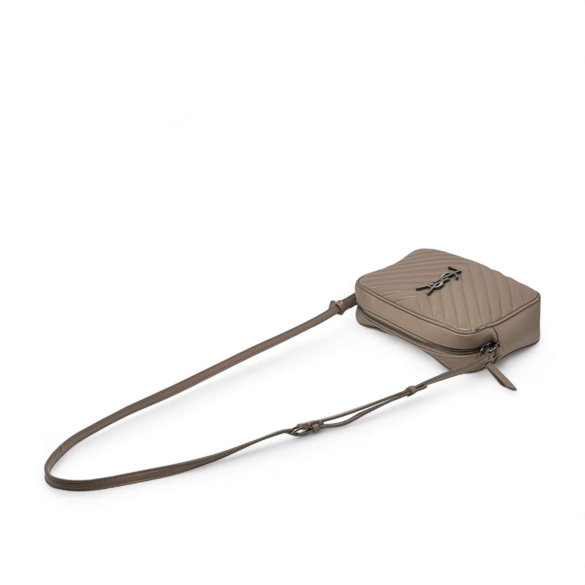 Saint Laurent Beige Lou Camera Bag