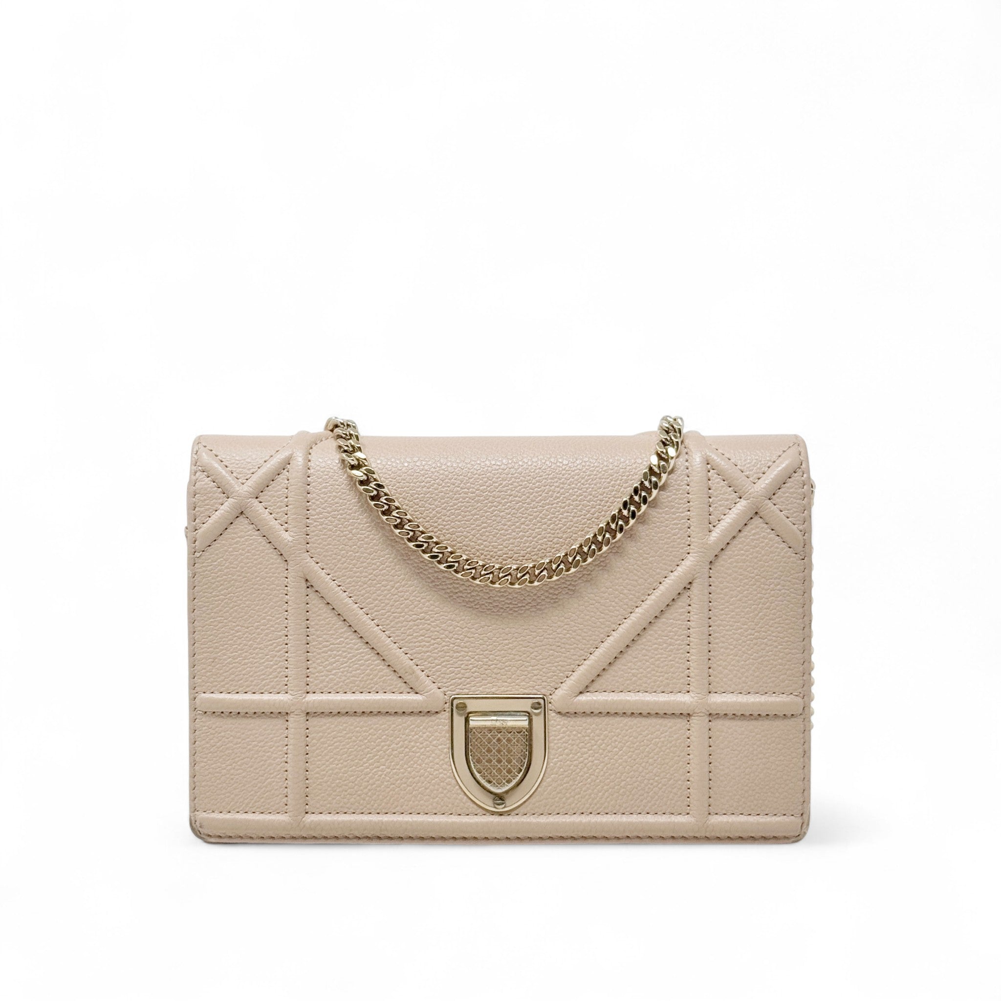 Dior Pink Diorama Wallet On Chain