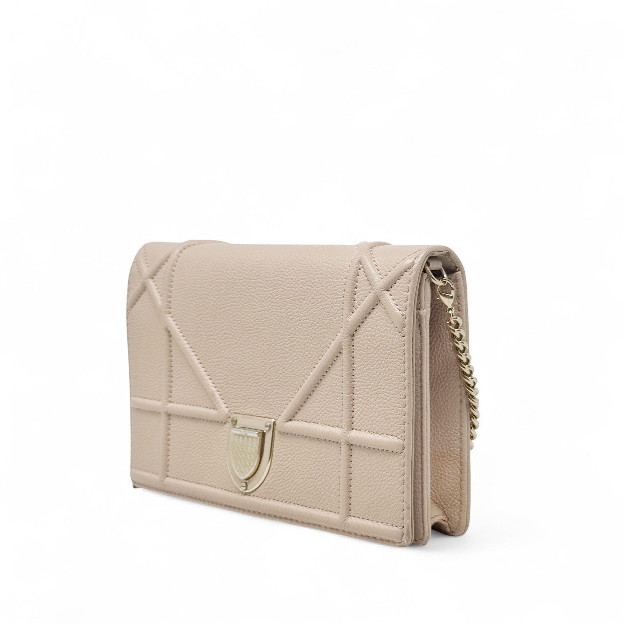 Dior Pink Diorama Wallet On Chain