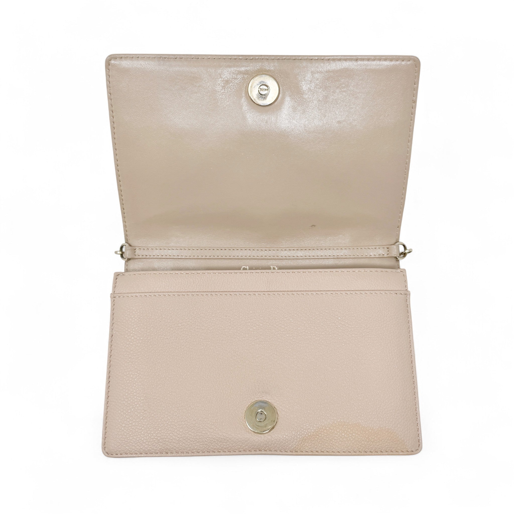 Dior Pink Diorama Wallet On Chain