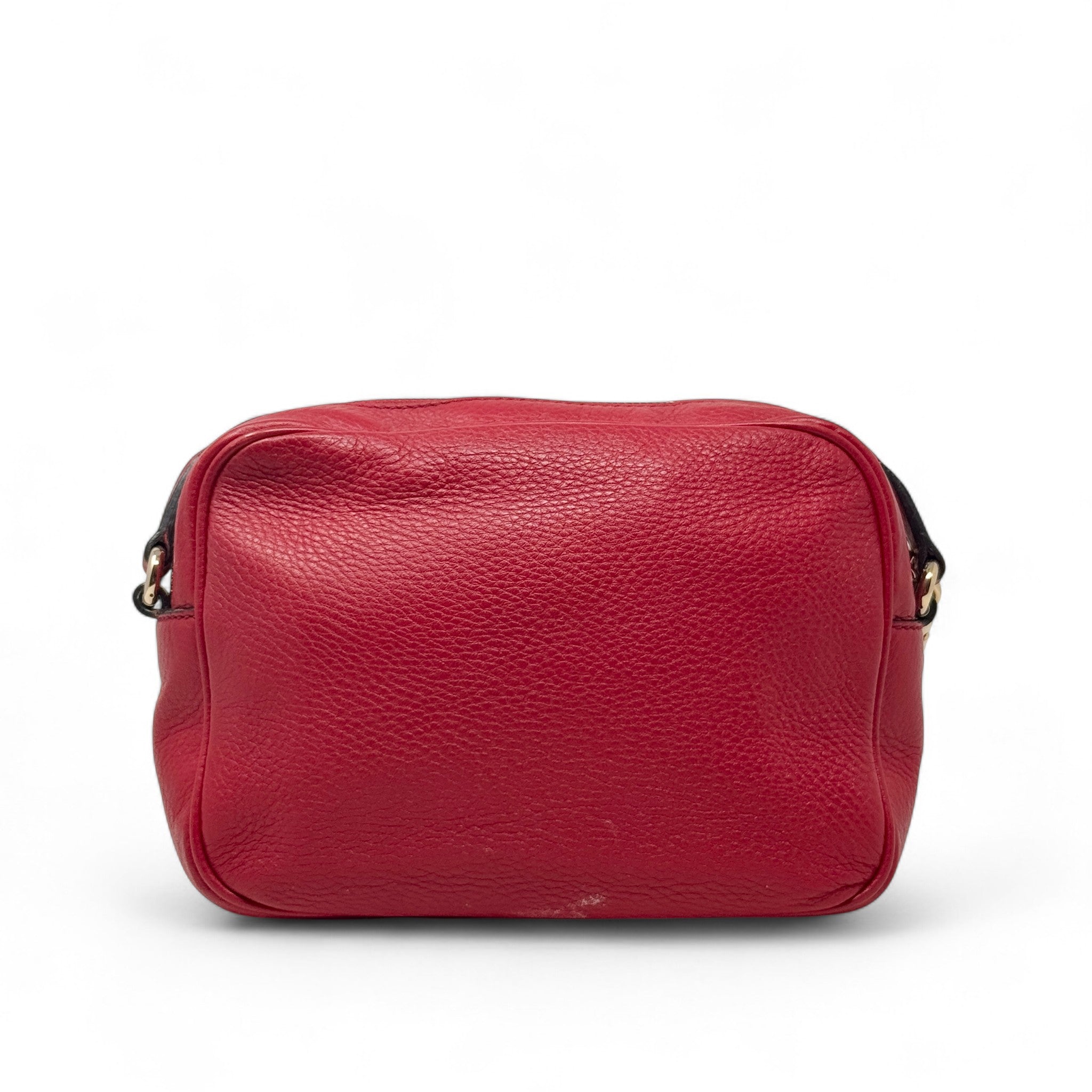 Gucci Red Soho Disco Camera Bag
