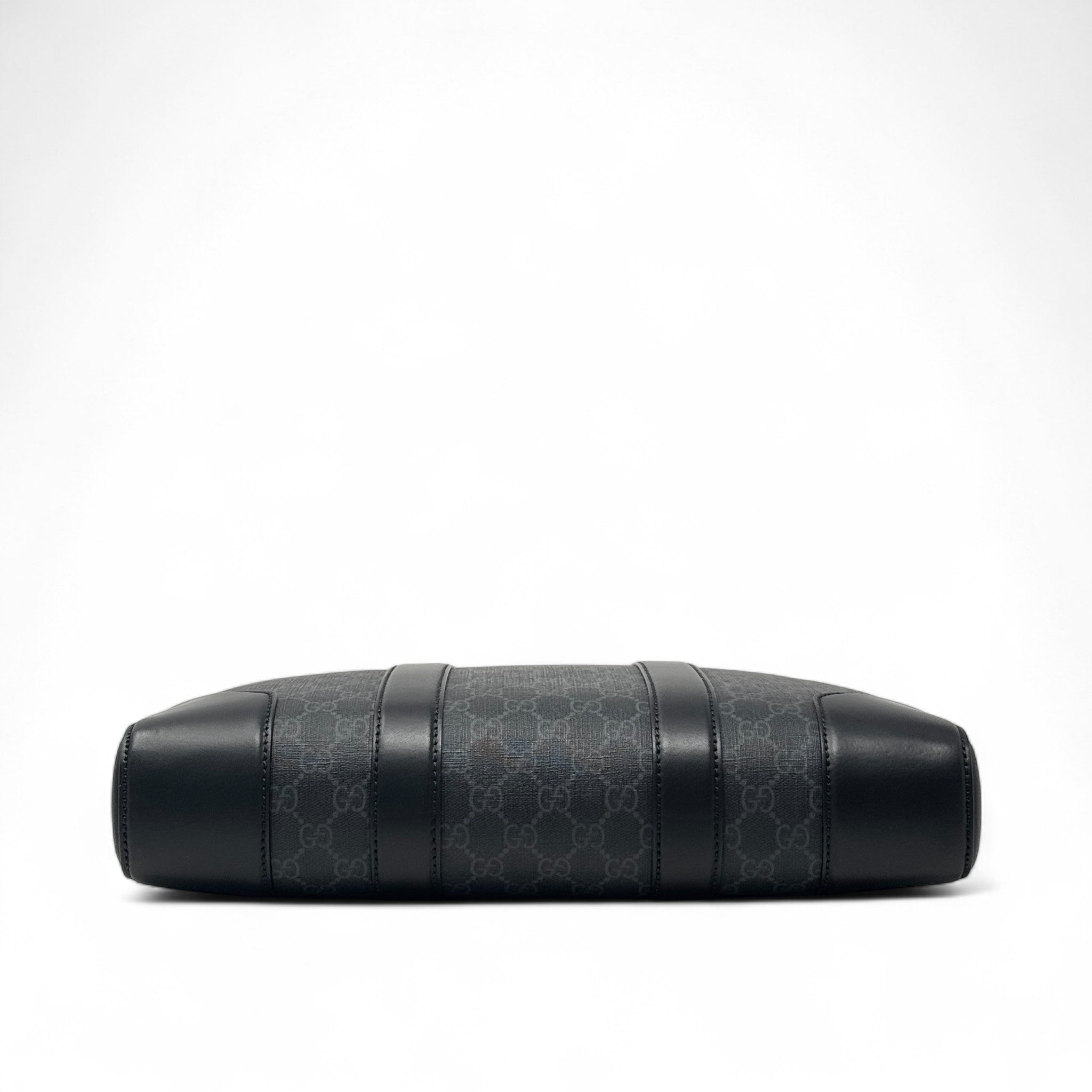 Gucci Black GG Supreme Medium Briefcase