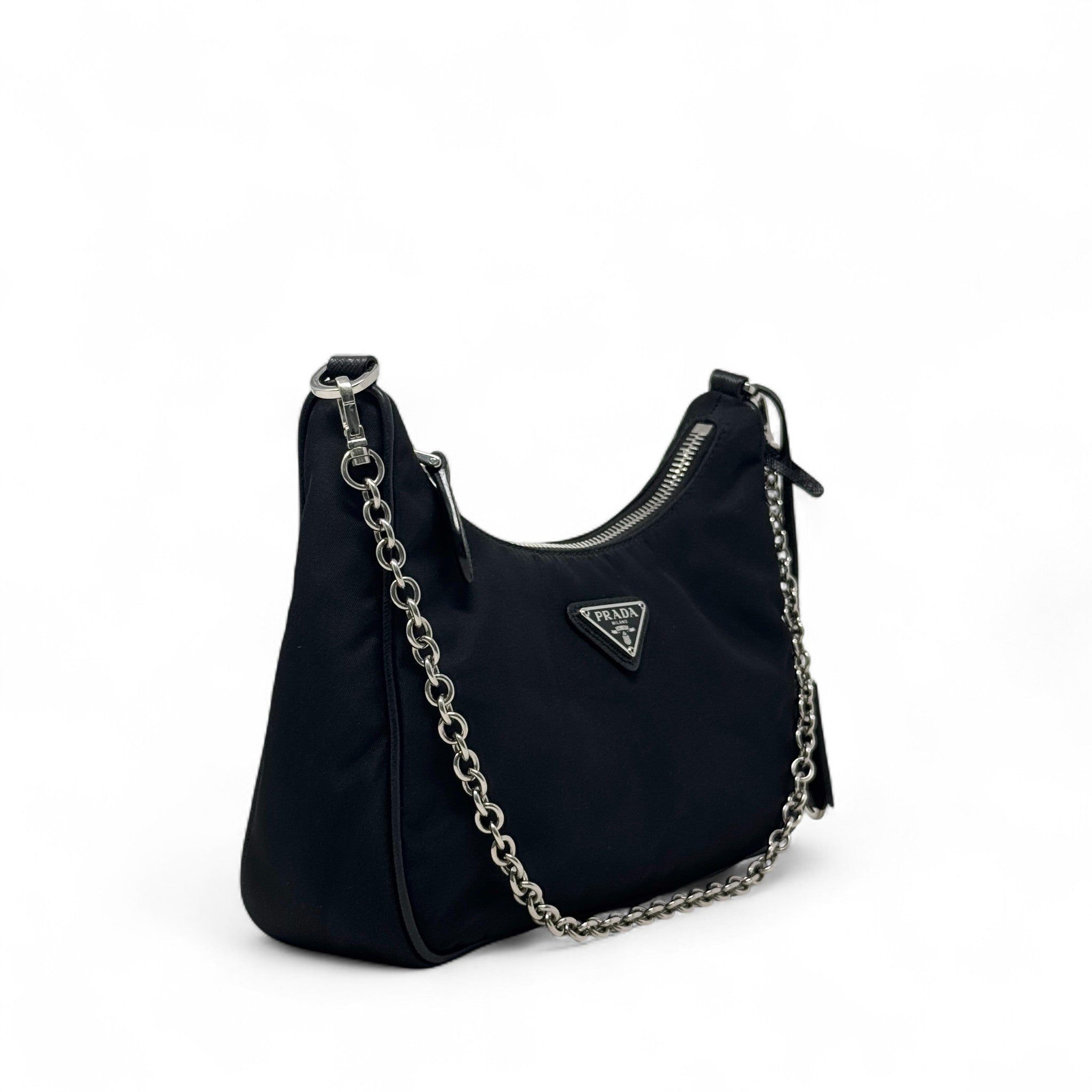 Prada Black Nylon Re-Edition 2005 Bag